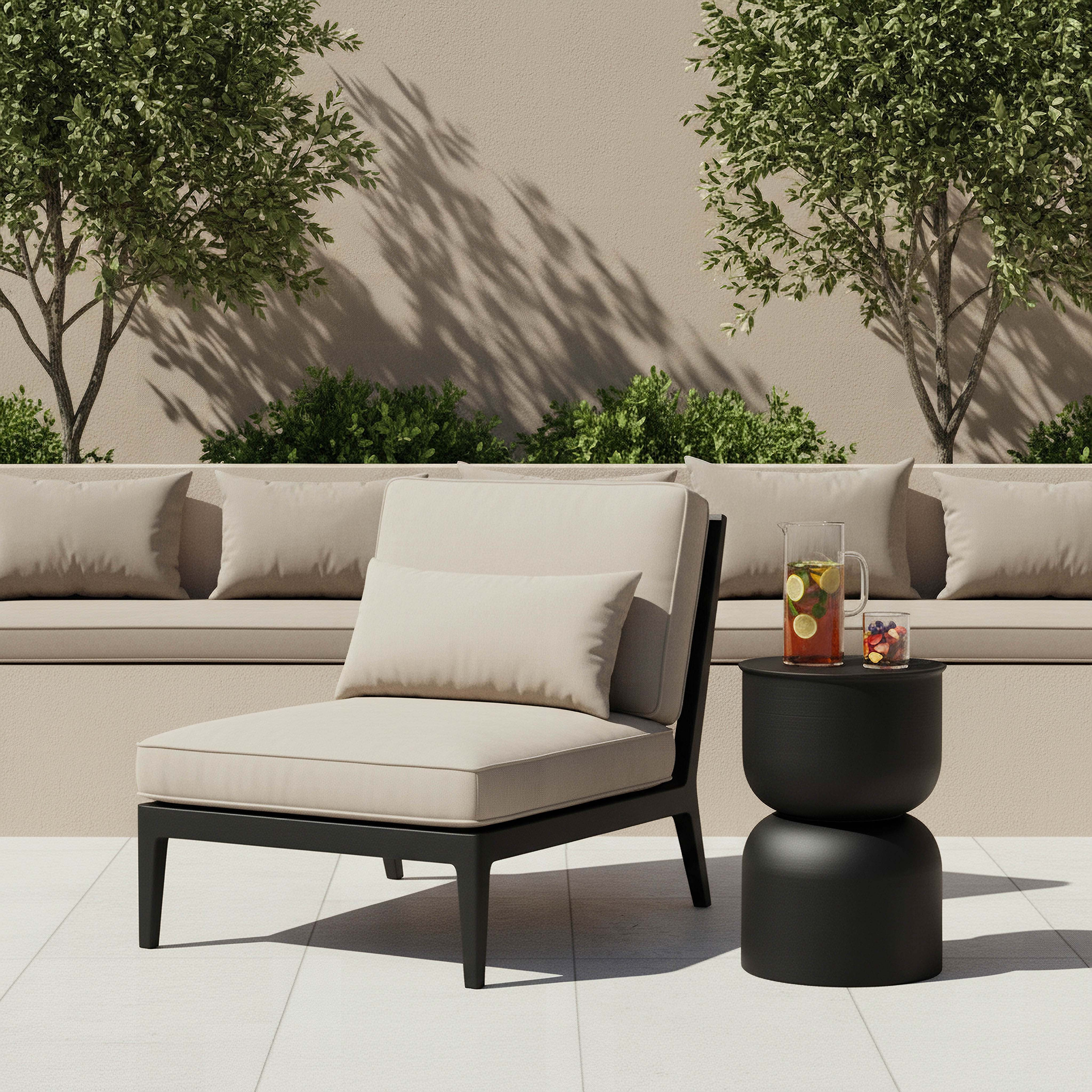 Maple Mord Outdoor Stool-household-gardenandoutdoor-trellisandstands-plantrisers-image-3