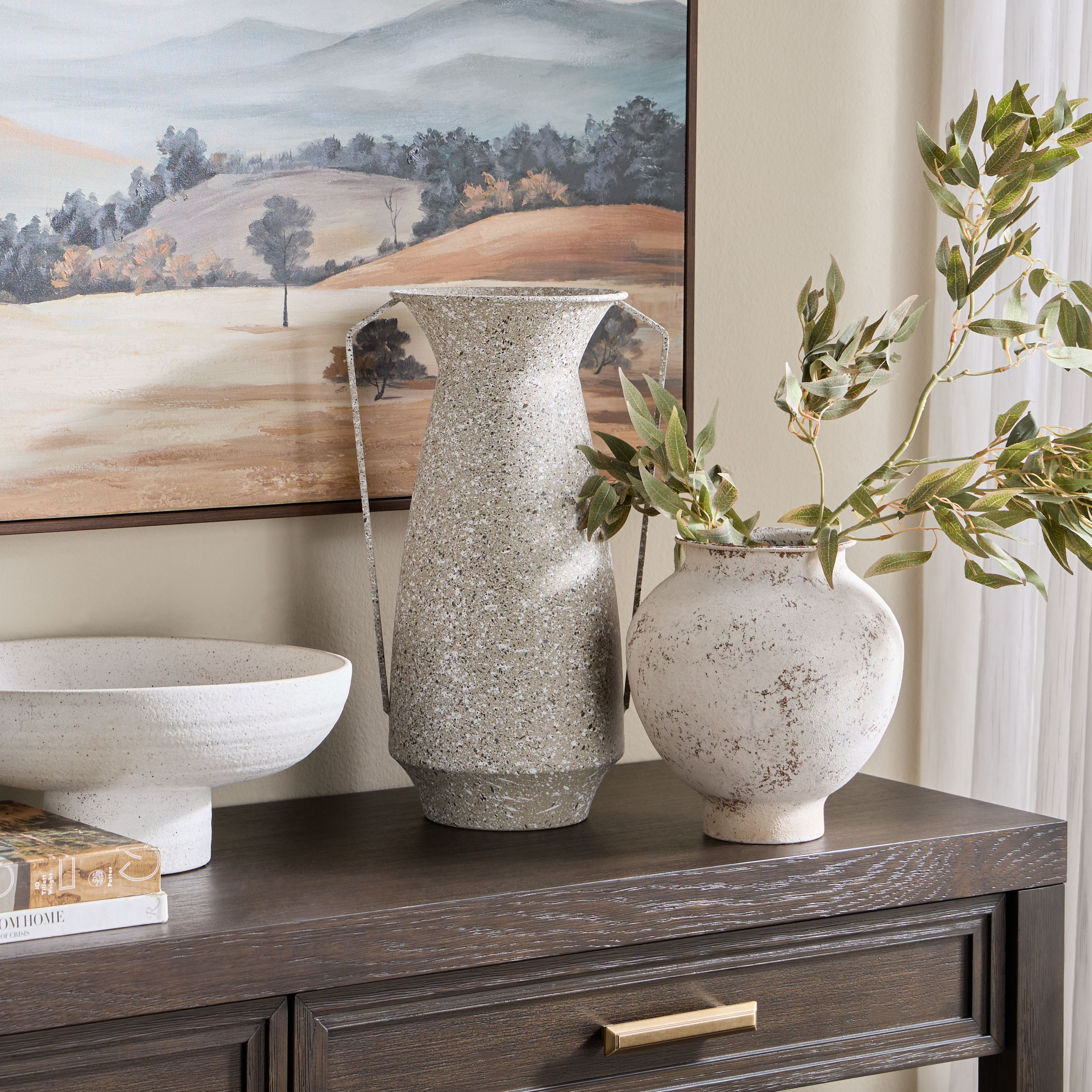 Elevated Global Harper Metal Vase - 23 cm-household-decor-vasesandbowls-image-3