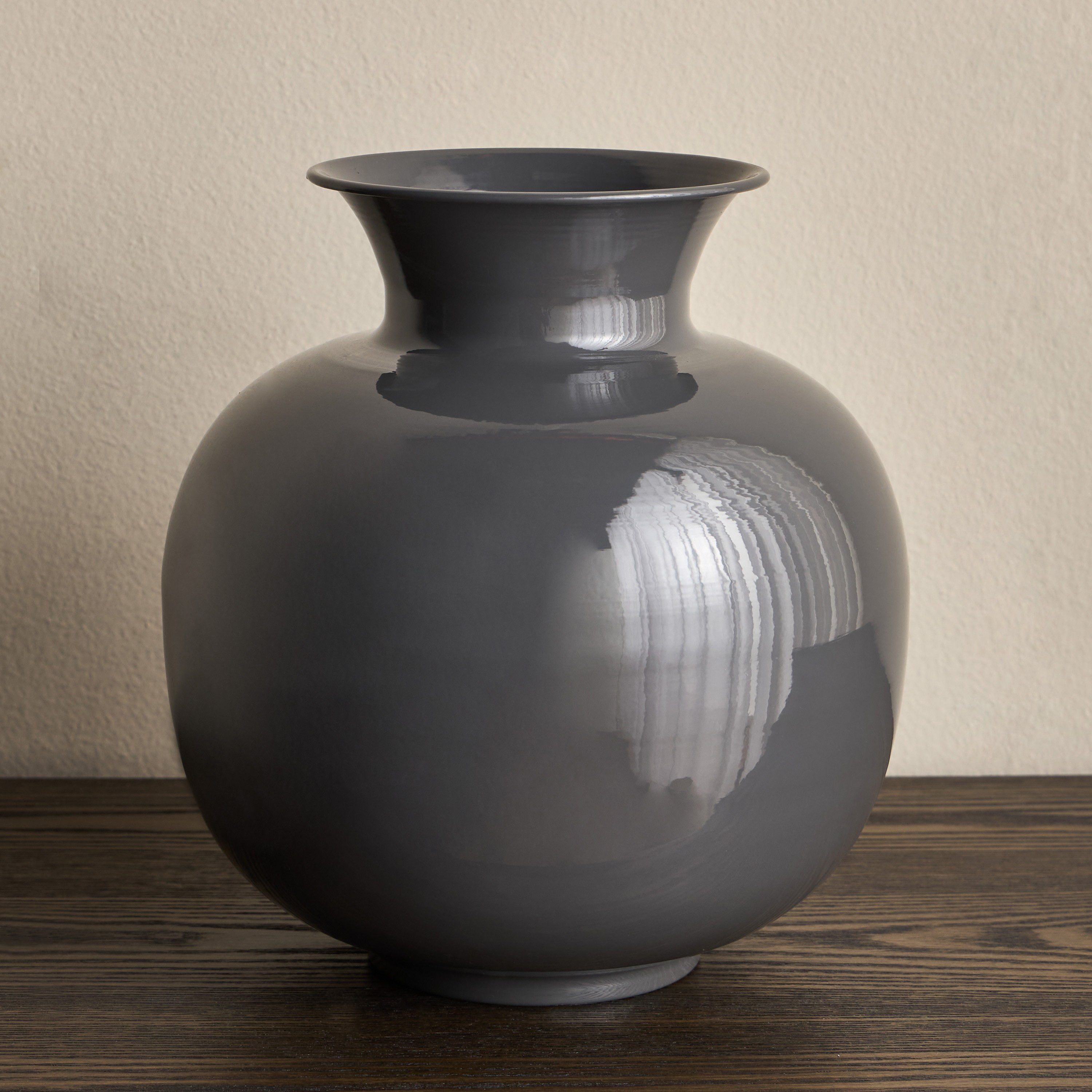 مزهرية معدن - مودرن مونو - 34 سم-household-decor-vasesandbowls-image-4