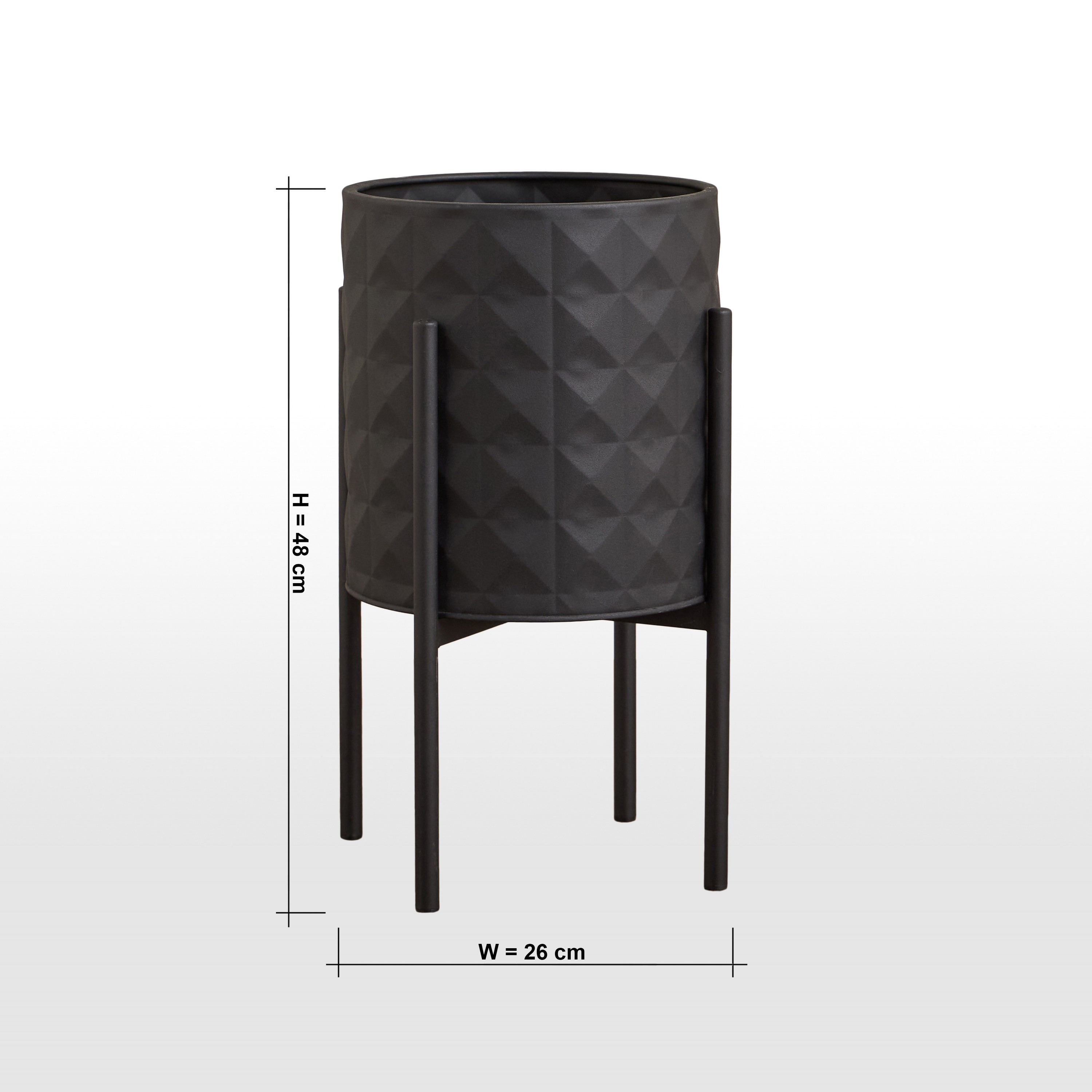 Gradient Metal Planter - 48 cm-household-gardenandoutdoor-potsandplanters-planters-image-5