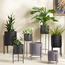 إناء زرع معدني متدرج بشكل معين - 38 سم-household-gardenandoutdoor-potsandplanters-planters-image-2
