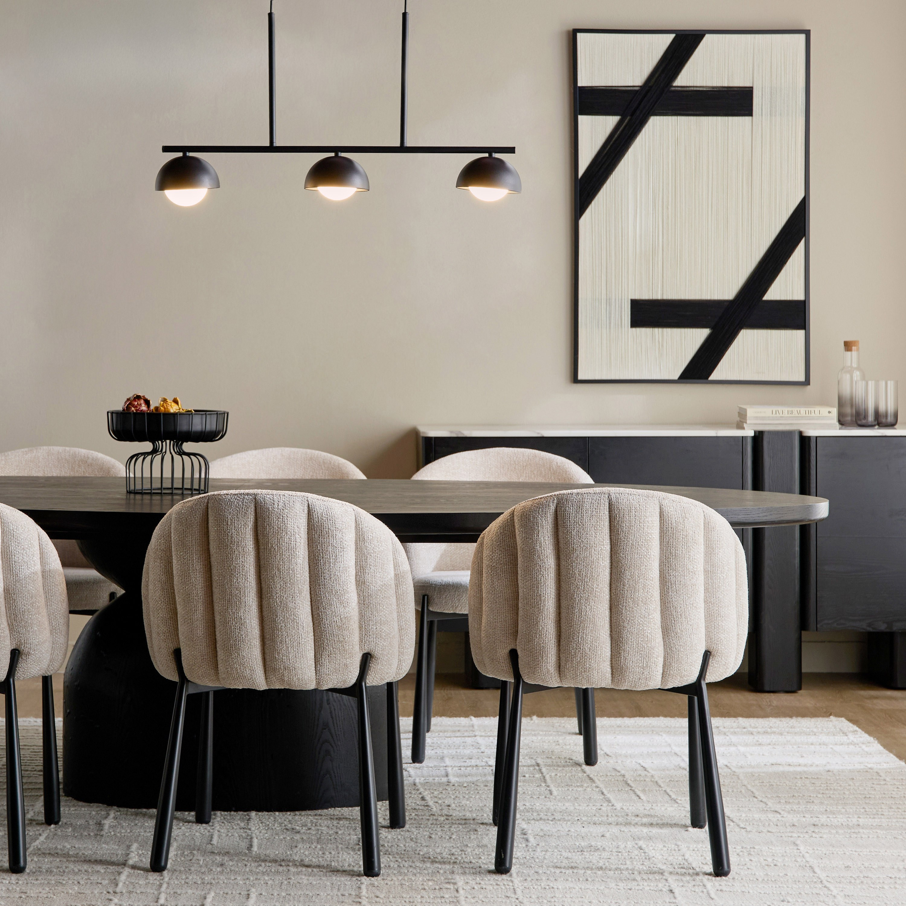 Andorra 3-Lights Metal Linear Ceiling Lamp-household-lighting-ceilinglamps-clusters-image-4