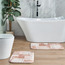 طقم سجادة حمام قطعتين بتصميم مكعبات-household-bathandlaundry-bathlinen-bathmatsandtubmats-image-1