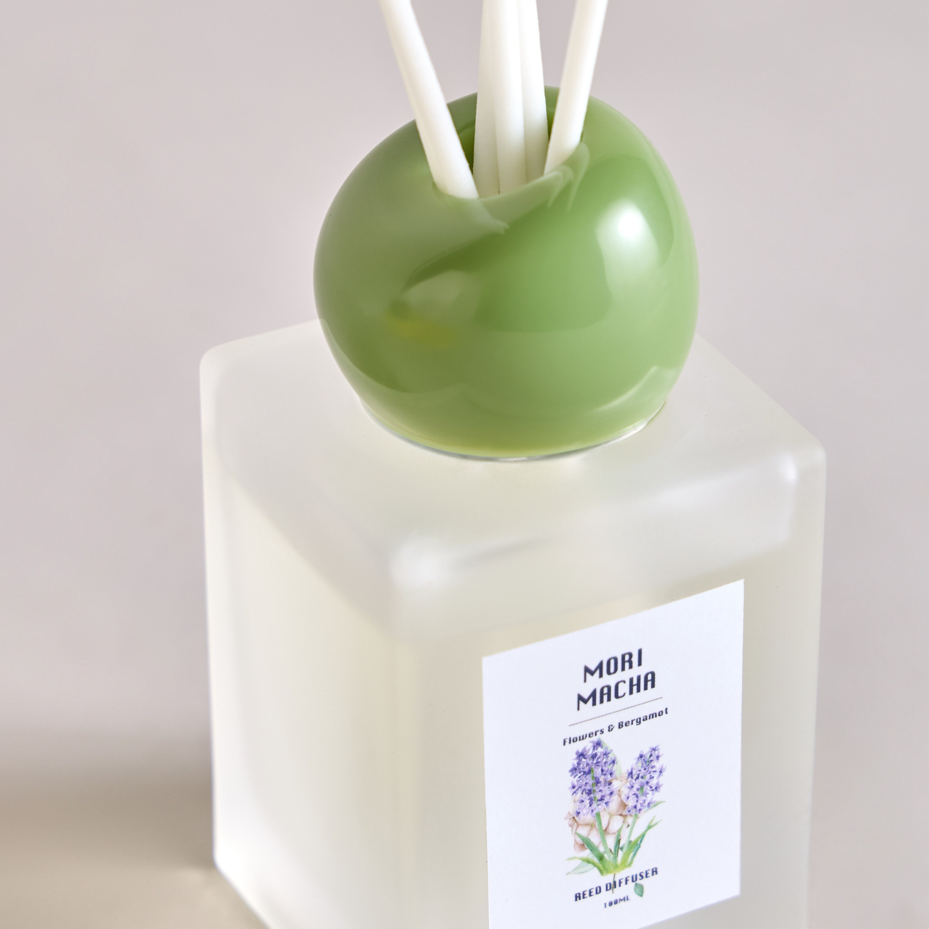 موزع عطور بالأعواد بزهور الماتشا والبرغموت - موري - 100 مل-household-homefragrance-reeddiffusers-image-3