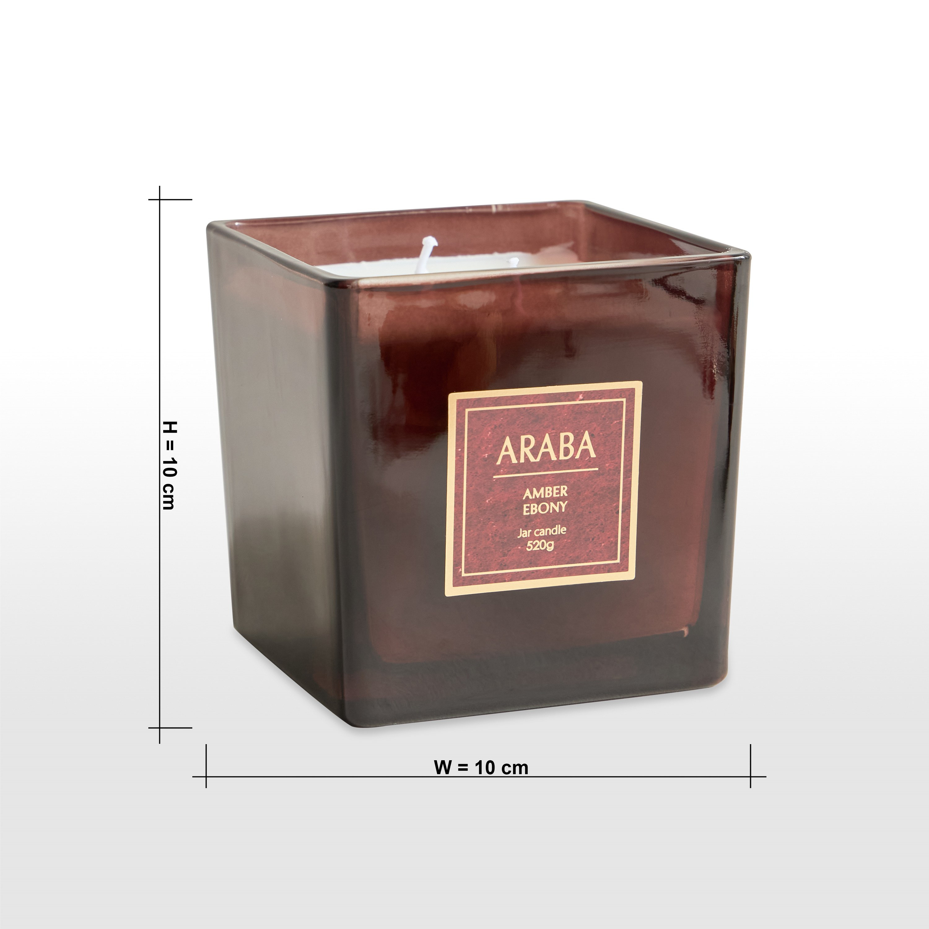 جرة شمعة معطرة برائحة العنبر والأبنوس - أرابا - 83 ساعة-household-homefragrance-candles-image-6