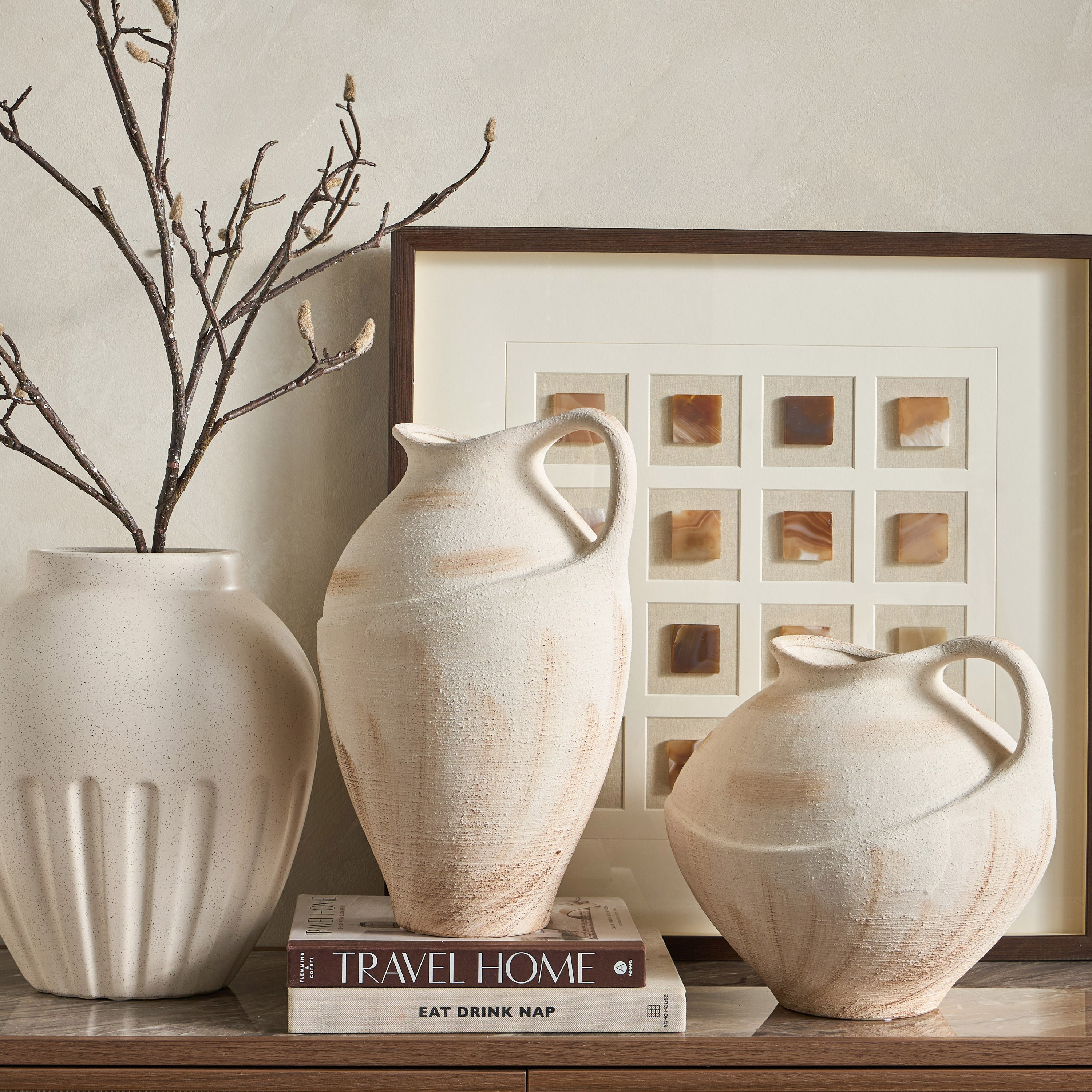 Mondo Ceramic Vase - 29 cm-household-decor-vasesandbowls-image-3