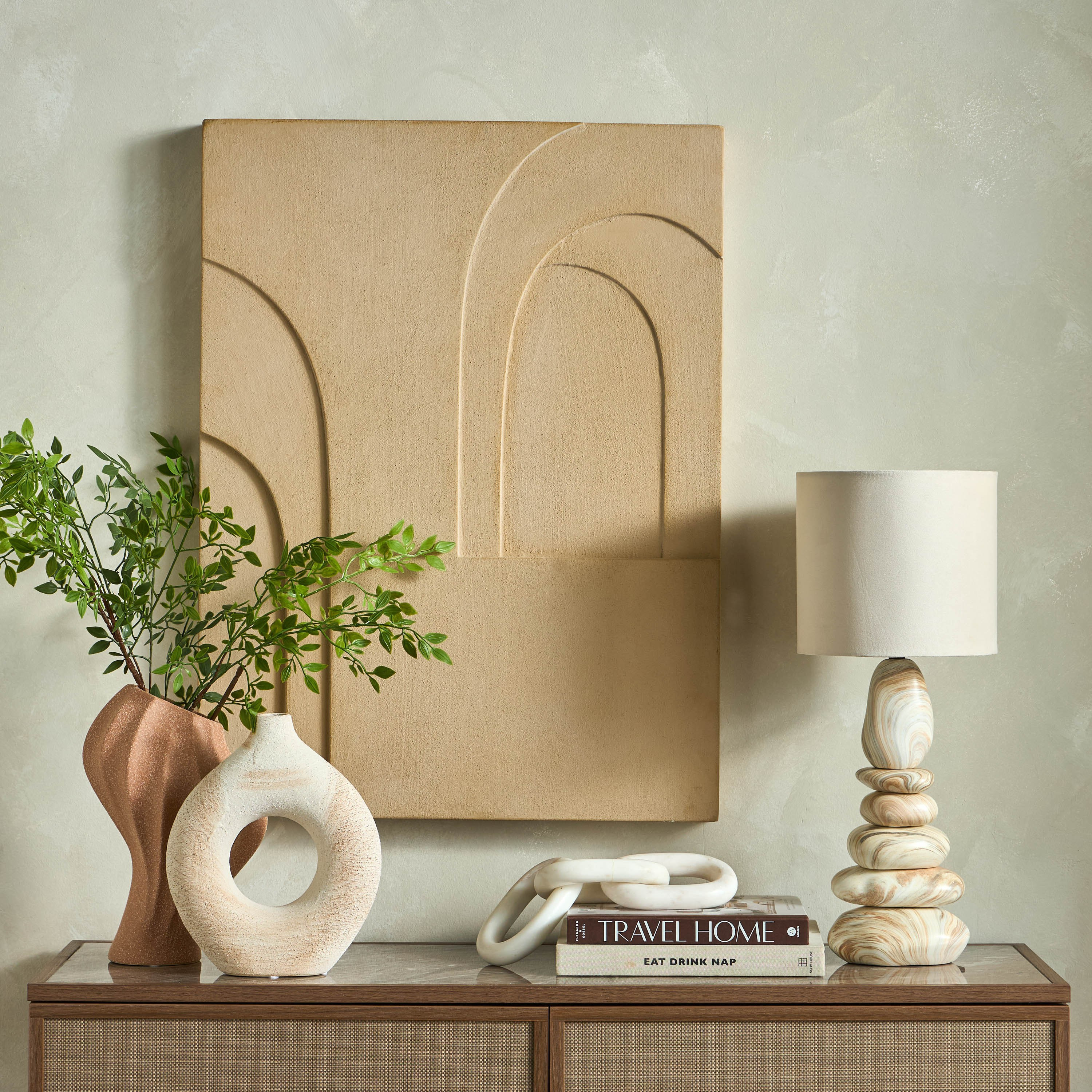 مزهرية سيراميك - موندو - 28 سم-household-decor-vasesandbowls-image-3