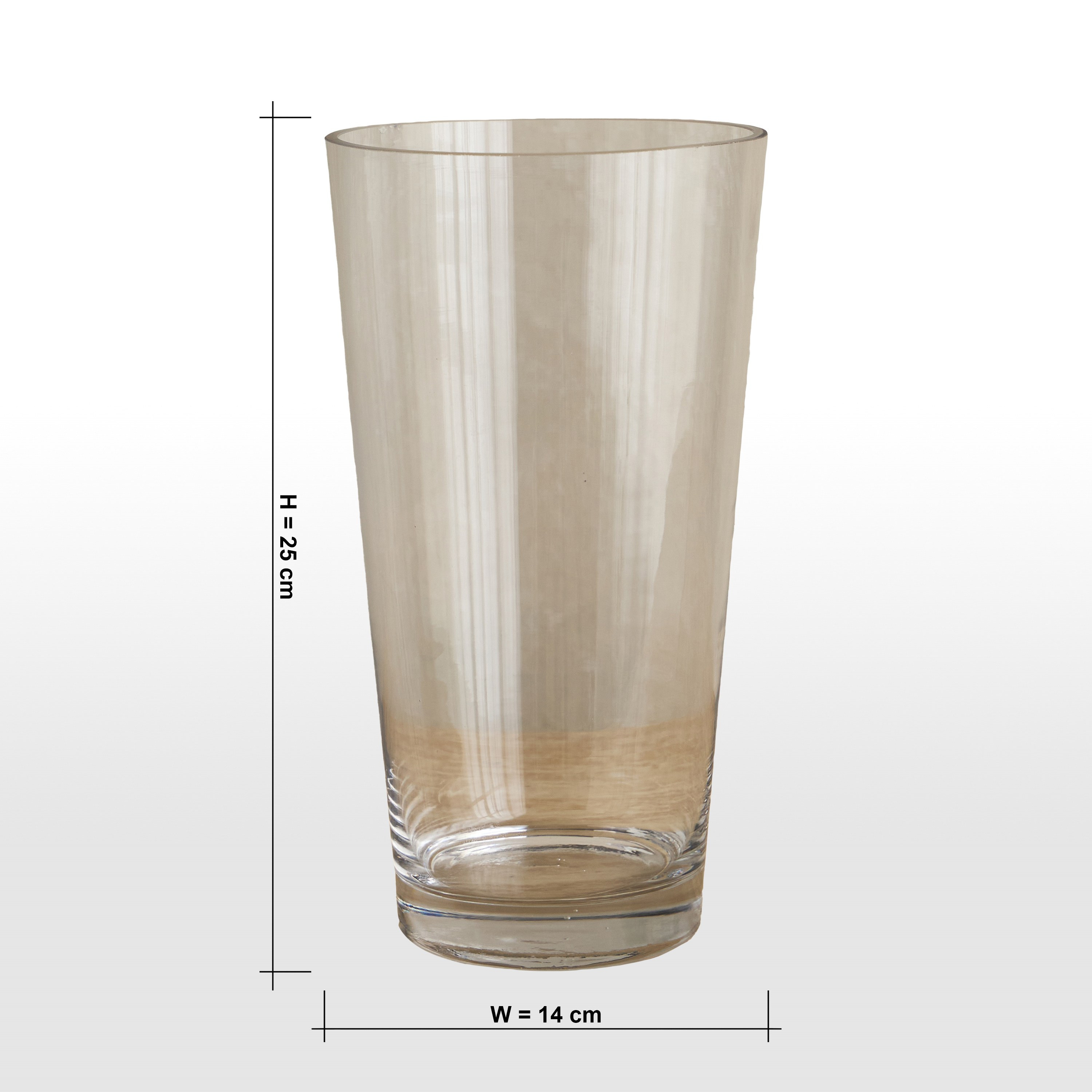 Essential Collins Glass Vase - 14 cm-household-decor-vasesandbowls-image-4