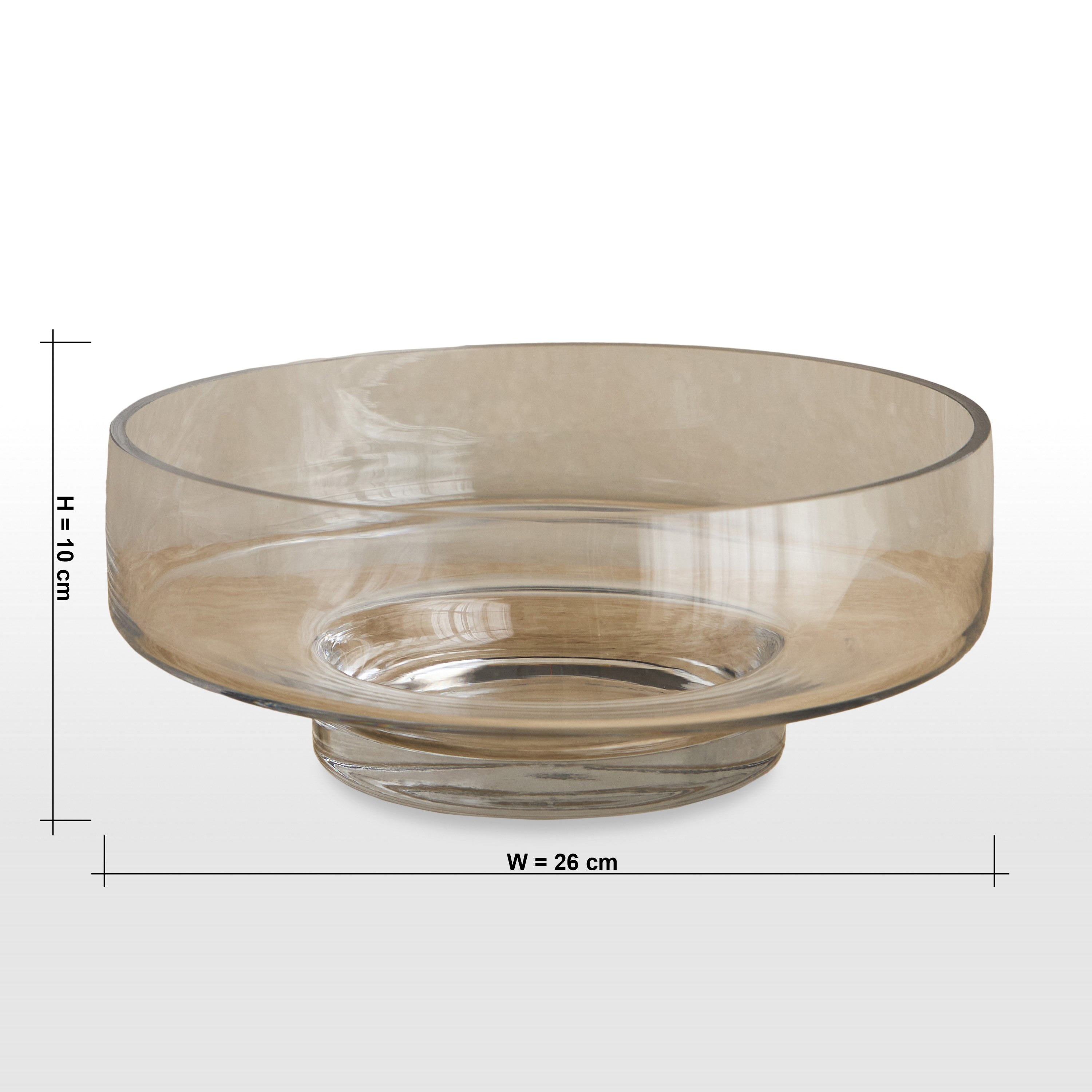 Essential Oriona Glass Decoative Bowl - 10 cm-household-decor-vasesandbowls-image-4
