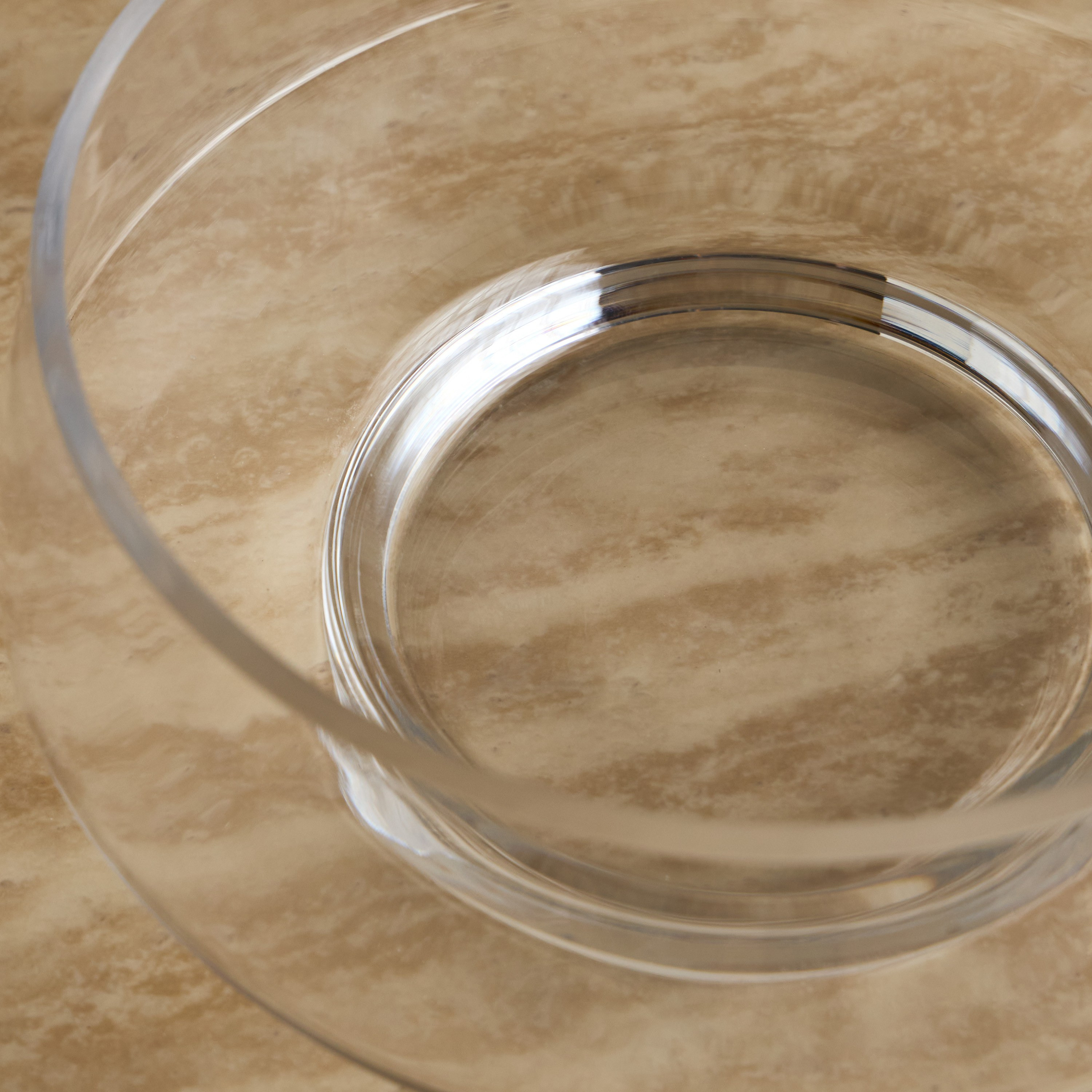 Essential Lunara Glass Decorative Bowl - 9x19 cm-household-decor-vasesandbowls-image-2