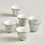 Bella 6-Piece Porcelain Kahwa Cup Set - 80 ml, Serves 6-household-dining-teaandcoffee-teaandcoffeesets-image-1