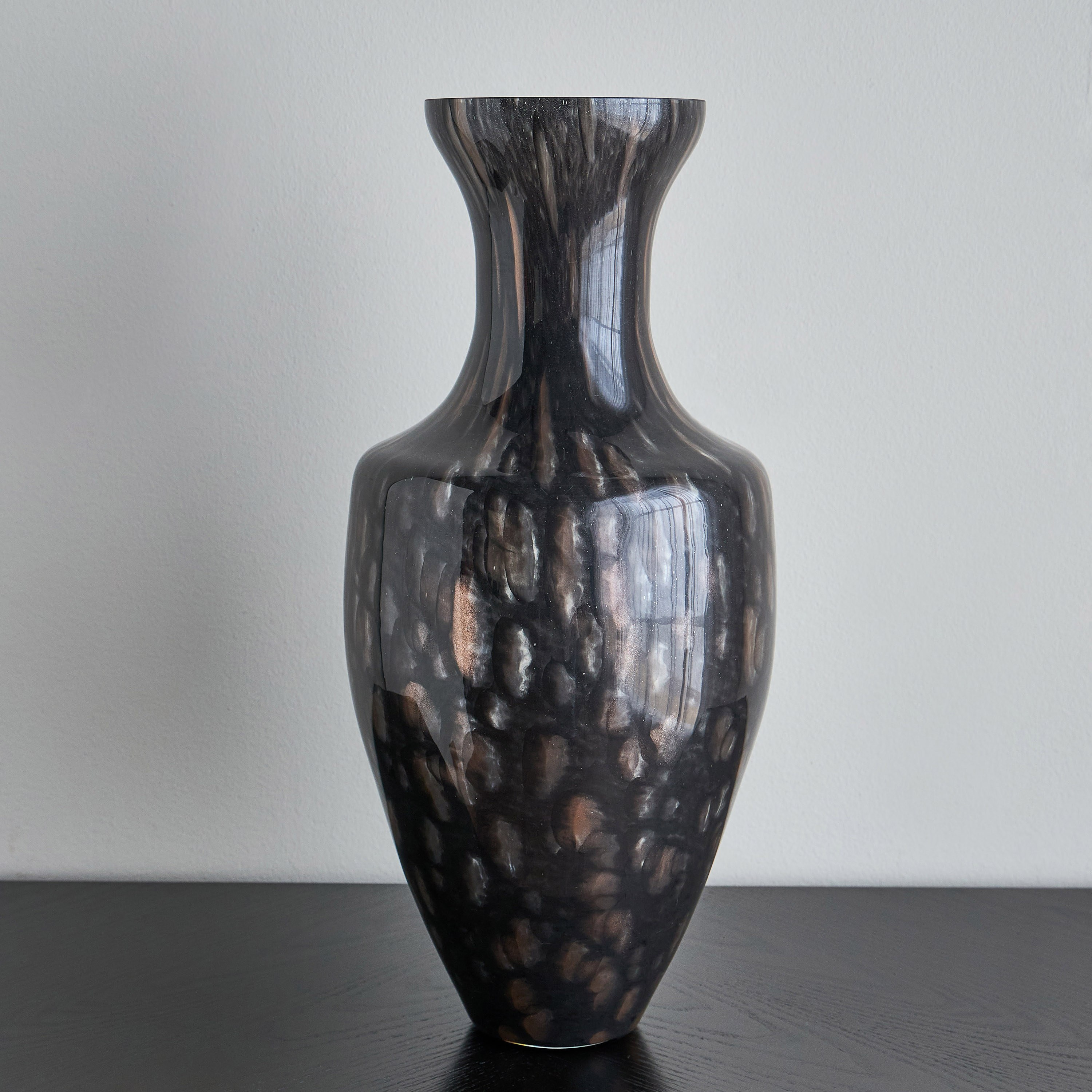 Nouf Giara Speckled Glass Vase - 56 cm-household-decor-vasesandbowls-image-1