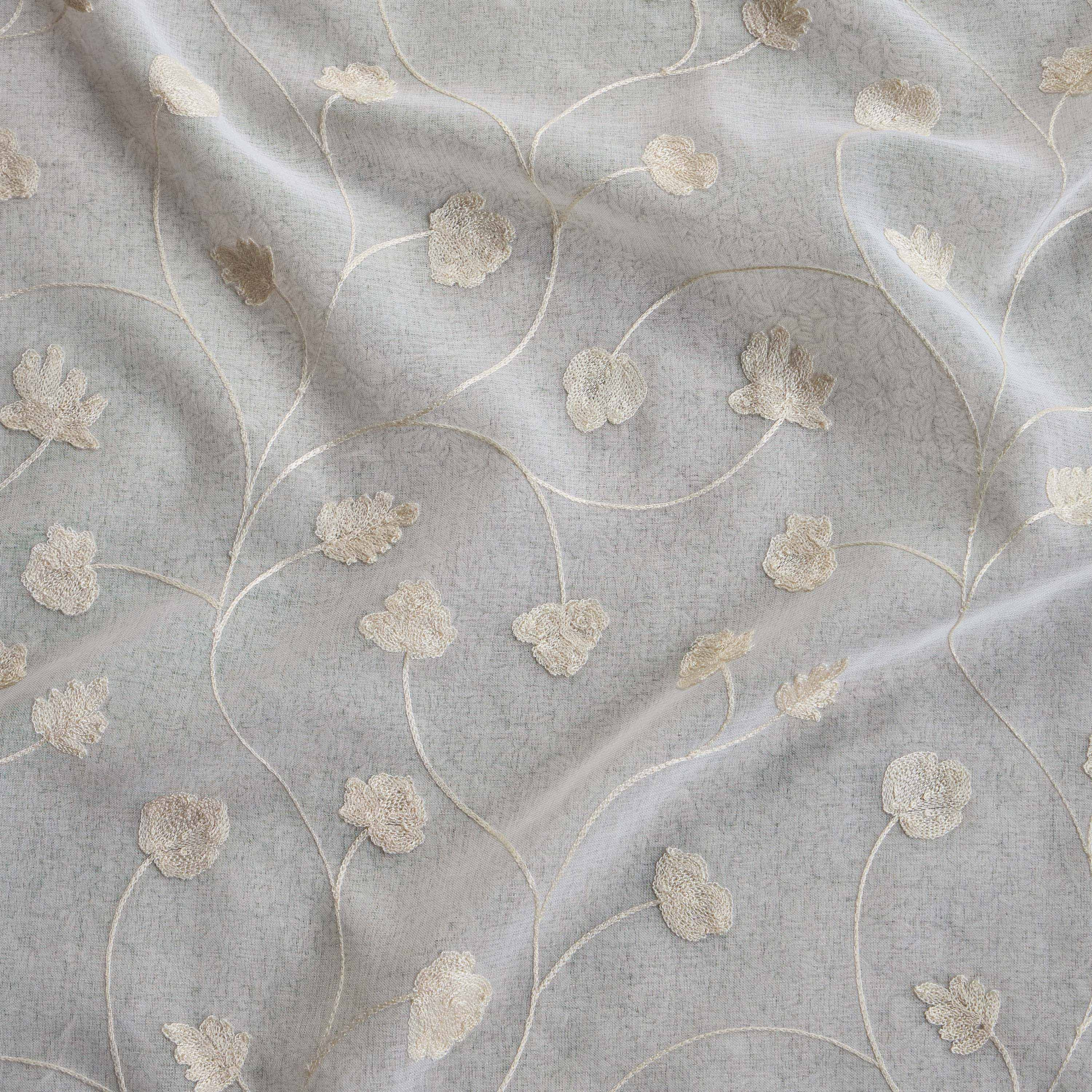 طقم ستائر شفافة قطعتان - إليزابيث - 135x300 سم-household-windows-curtains-image-2