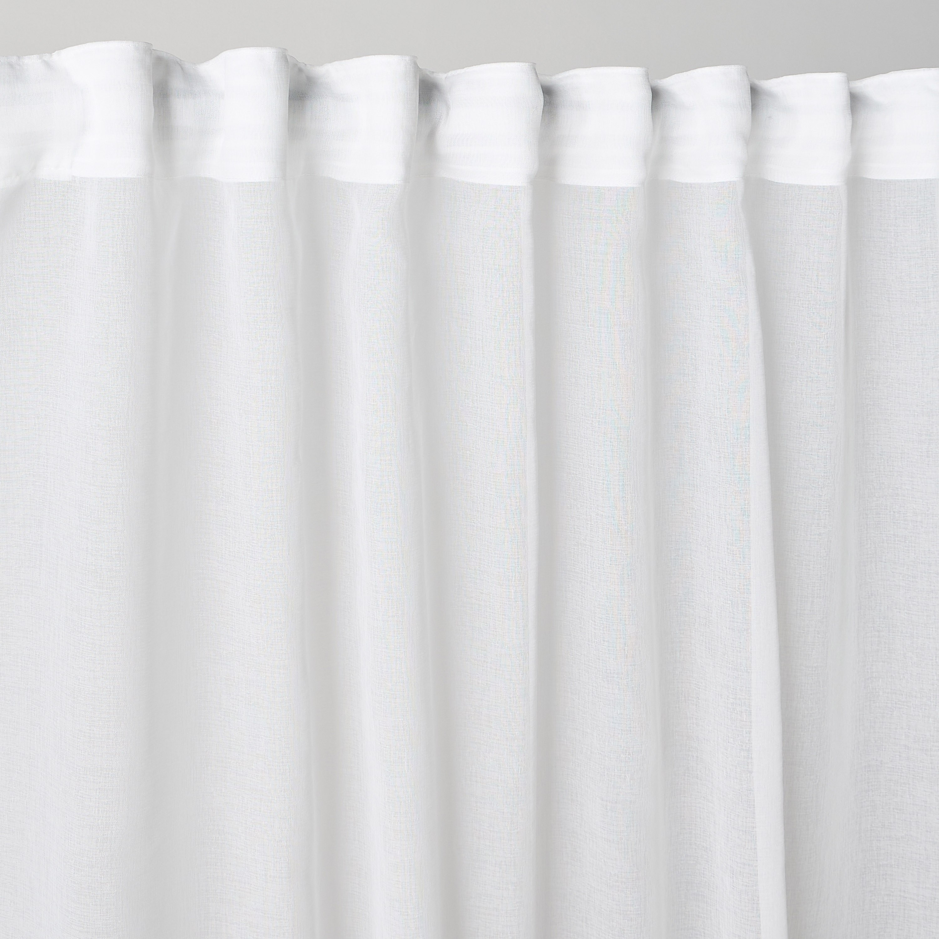 طقم ستائر شفافة قطعتان - إليزابيث - 135x300 سم-household-windows-curtains-image-3
