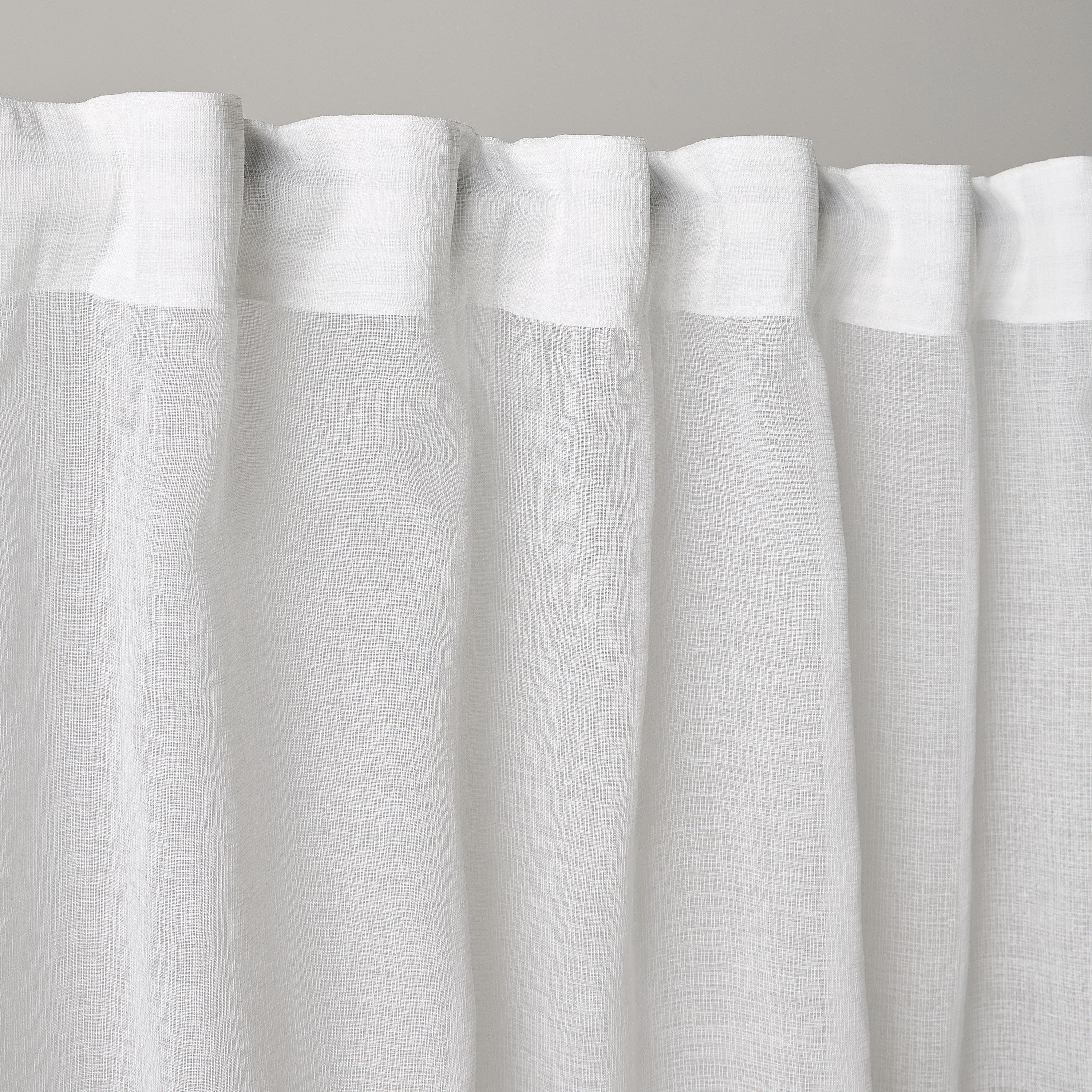 طقم ستائر شفافة قطعتان - مورفي - 135x300 سم-household-windows-curtains-image-2