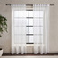 طقم ستارة شفافة من قطعتين - أوليفيا - 135x300 سم-household-windows-curtains-image-5