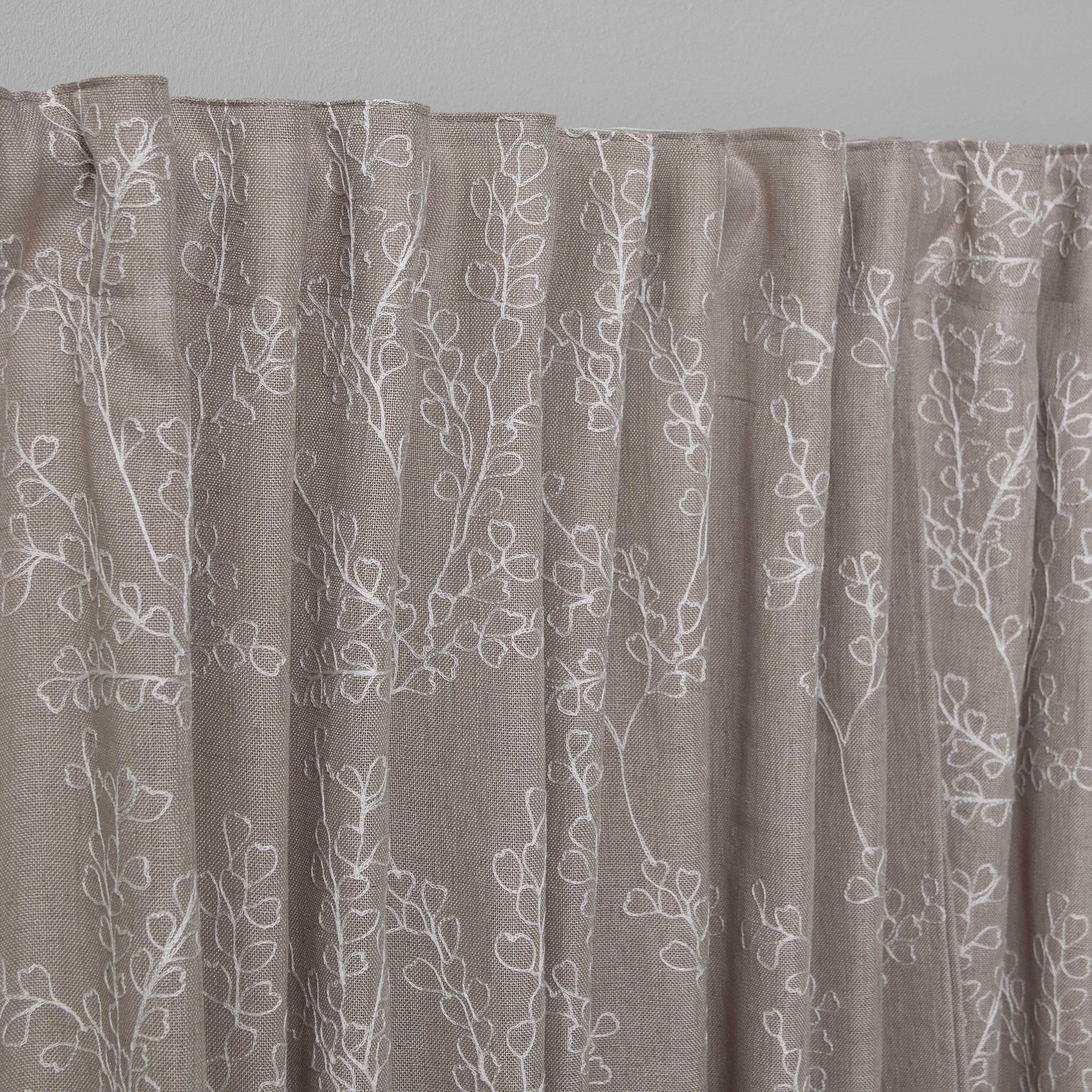 طقم ستارة شفافة من قطعتين - كوري - 135x320 سم-household-windows-curtains-image-2