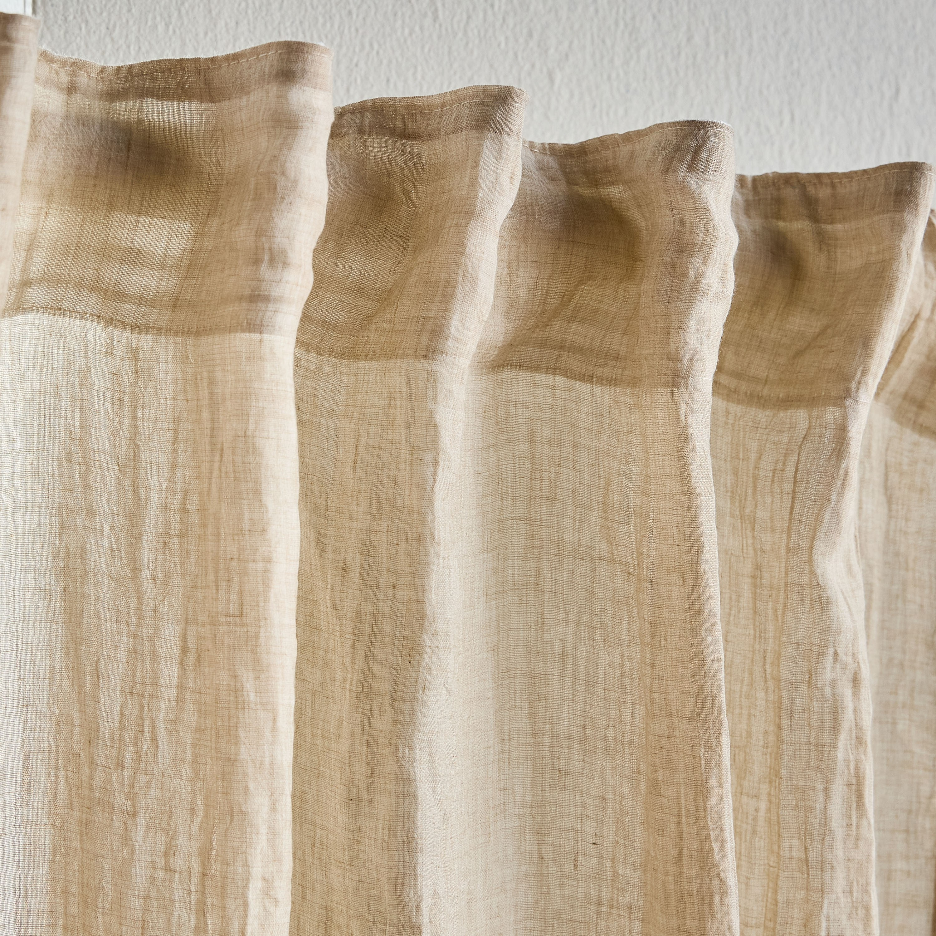 Chloe 2-Piece Sheer Curtain Set - 135x280 cm-household-windows-curtains-image-2