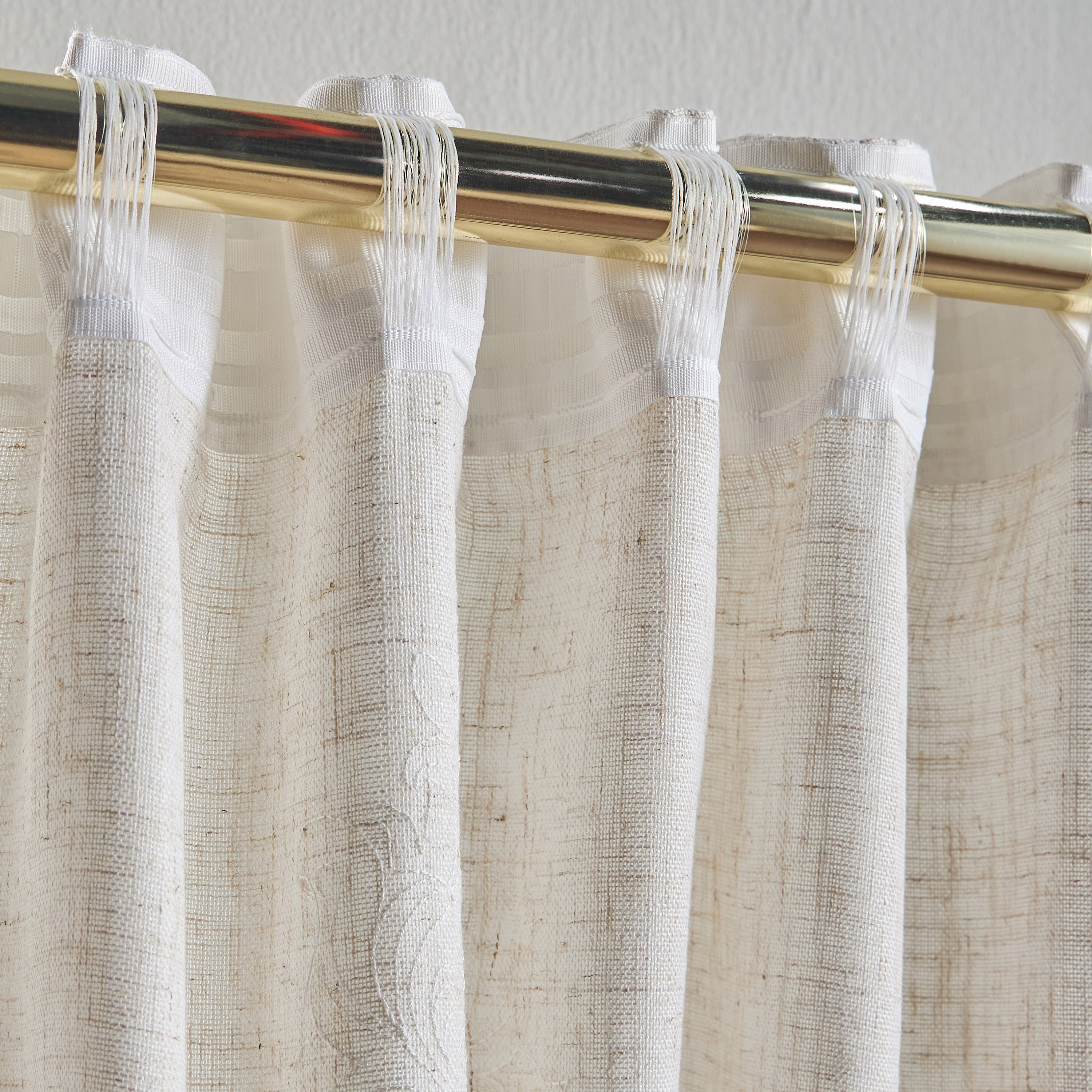Danna 2-Piece Sheer Curtain Set - 135x320 cm-household-windows-curtains-image-3