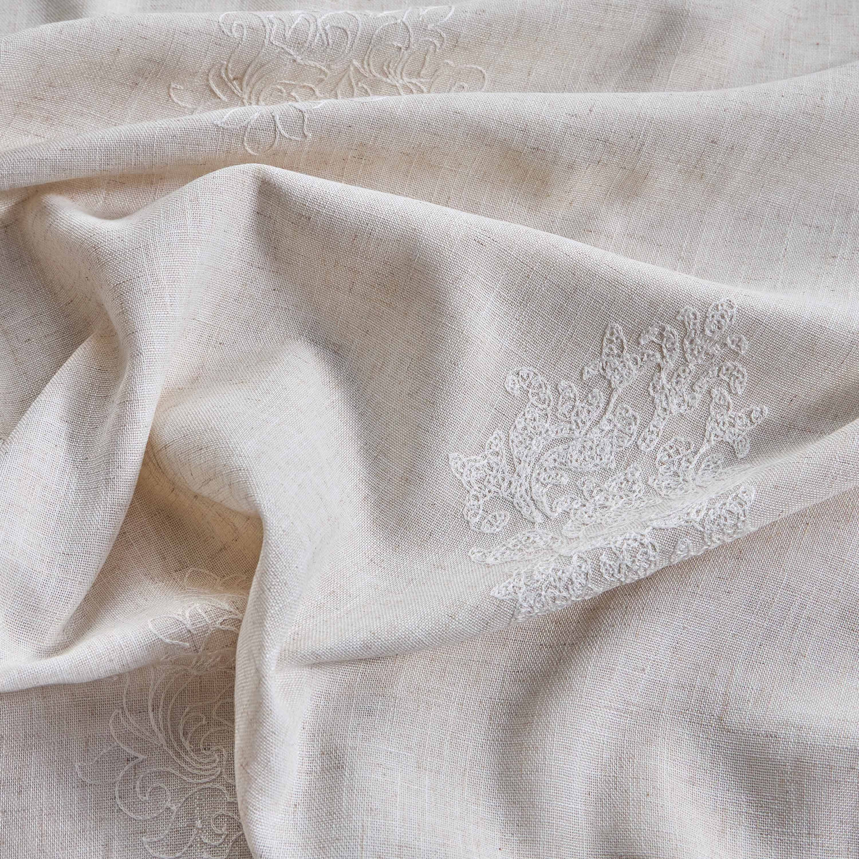 طقم ستائر شفافة عدد 2 - دانا - 135x320 سم-household-windows-curtains-image-4