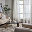 طقم ستارة شفافة قطعتين - باربرا - 135x320 سم-household-windows-curtains-image-1