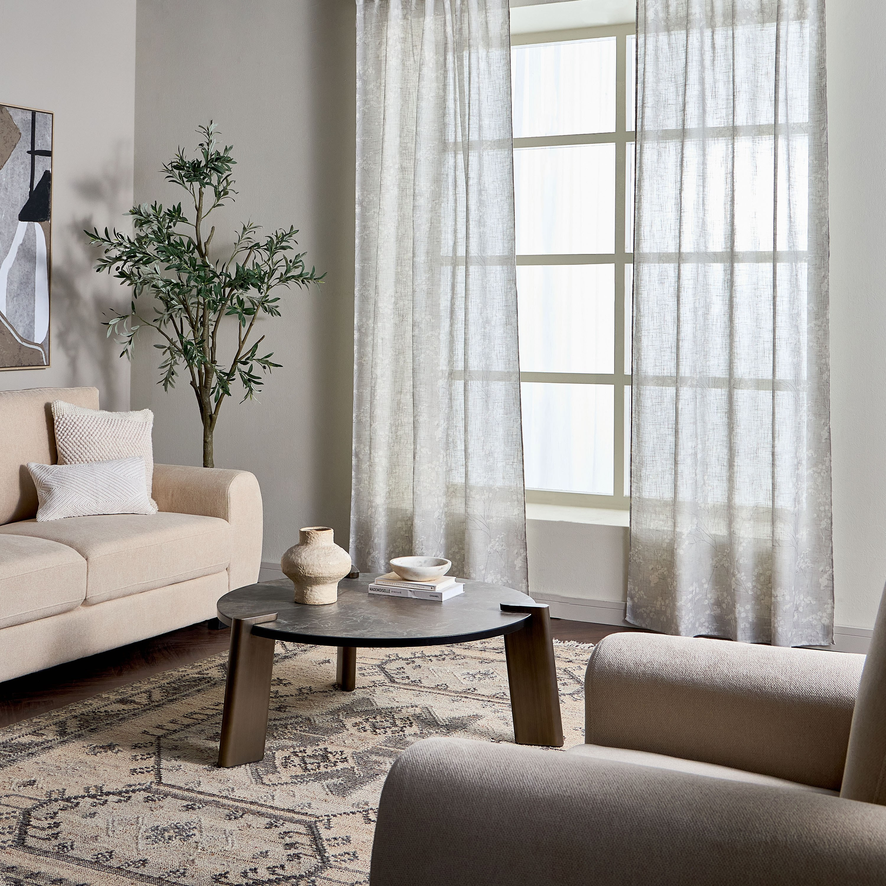 Anaya 2-Piece Sheer Curtain Set - 135x280 cm-household-windows-curtains-image-5