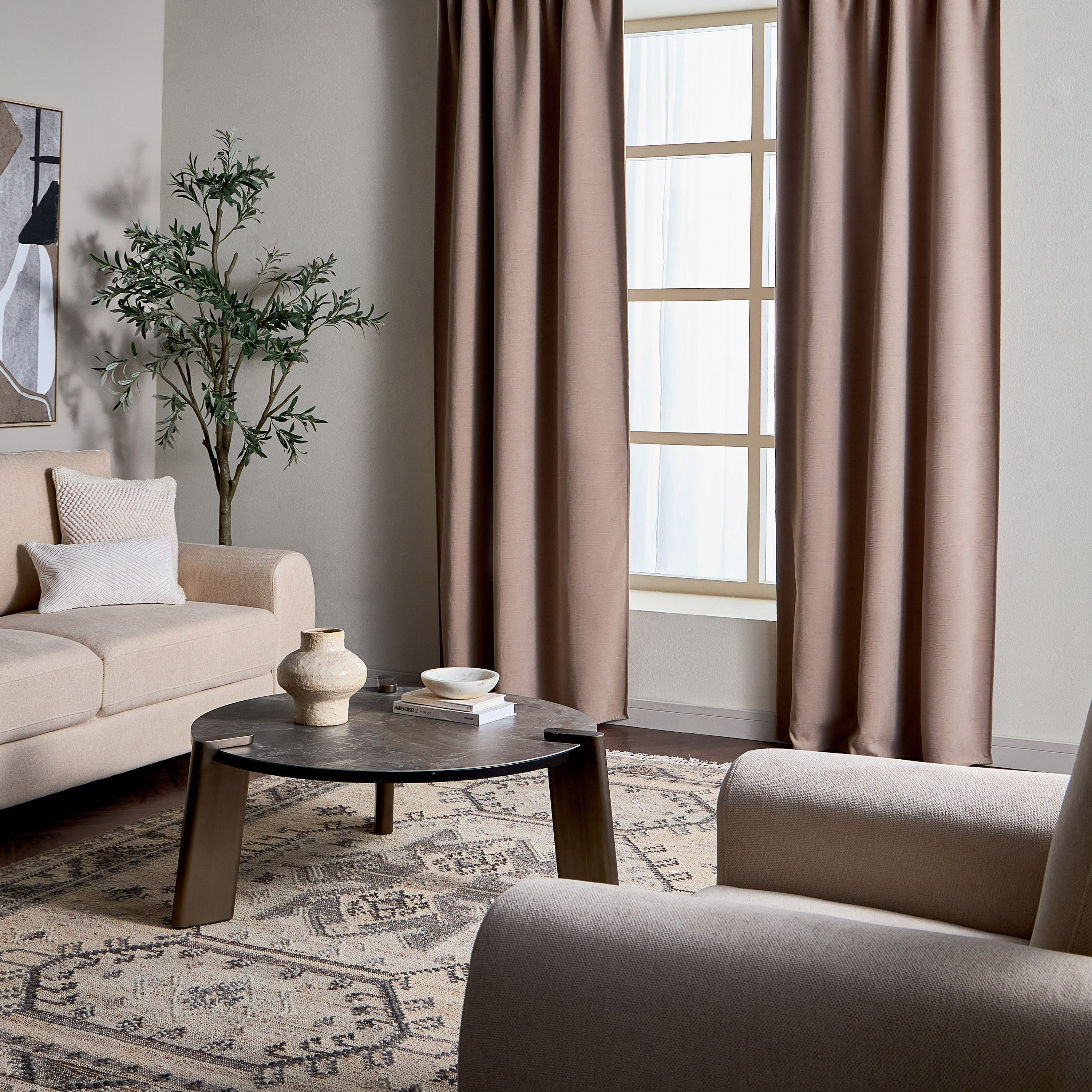 Adley 2-Piece Blackout Curtain Set - 135x320 cm-household-windows-curtains-image-5