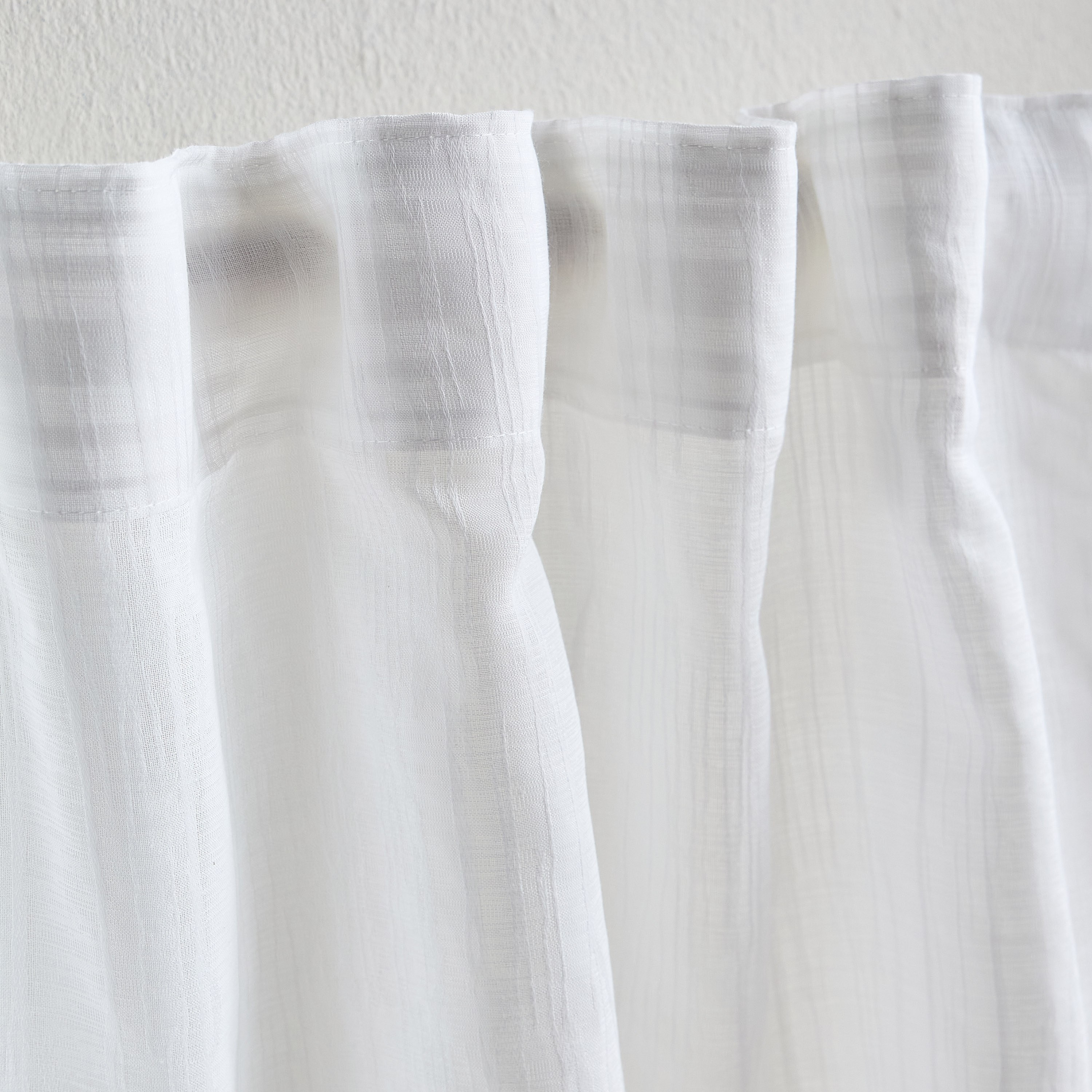 طقم ستائر شفافة قطعتين - كينّا - 135x320 سم-household-windows-curtains-image-3