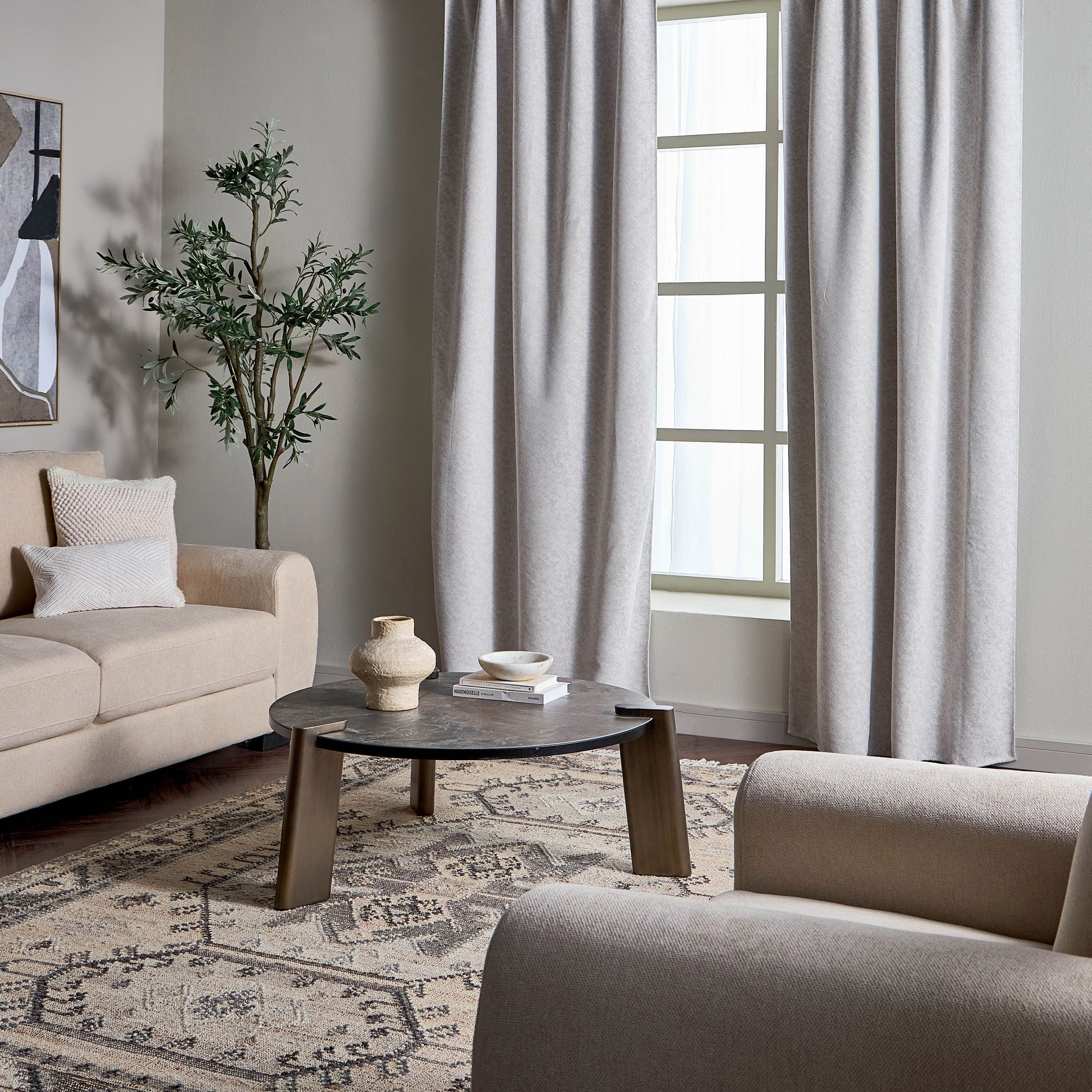 Amiri  2-Piece Blackout Curtain Set - 135x320 cm-household-windows-curtains-image-5