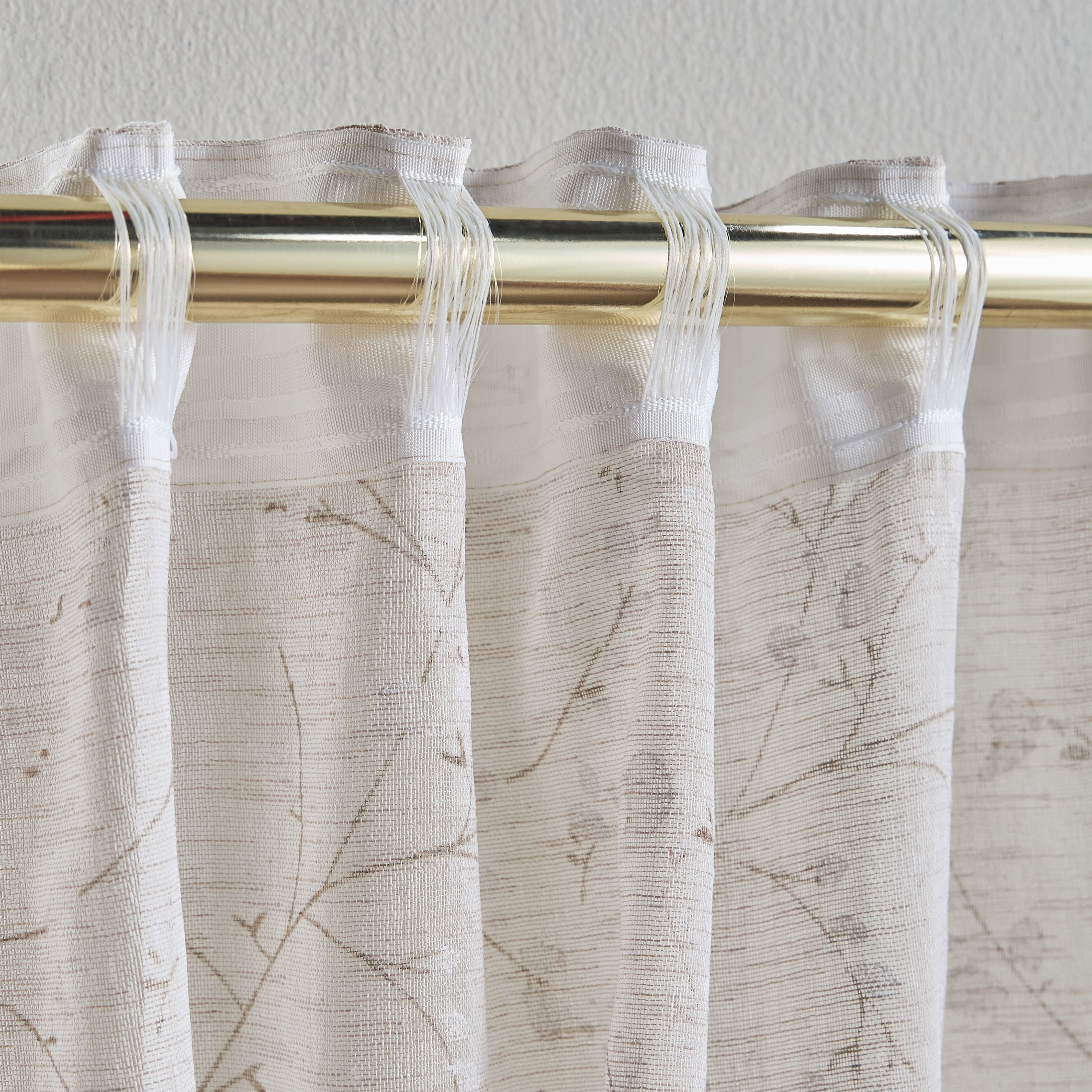 ستارة شفافة قطعتين - ليانا- 135x320 سم-household-windows-curtains-image-3