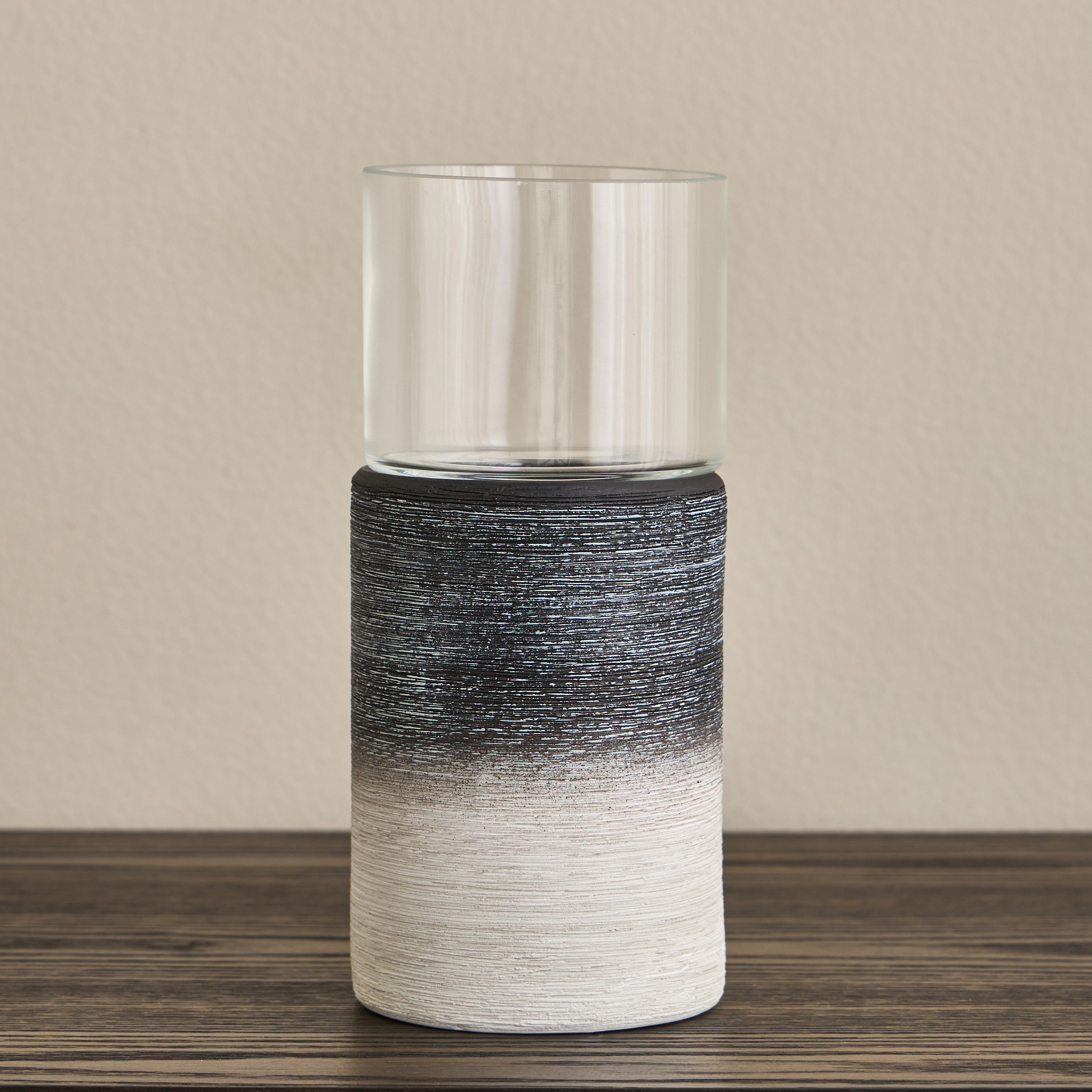 Modern Mono Hurricane Candleholder-household-decor-candleholdersandlanterns-image-3