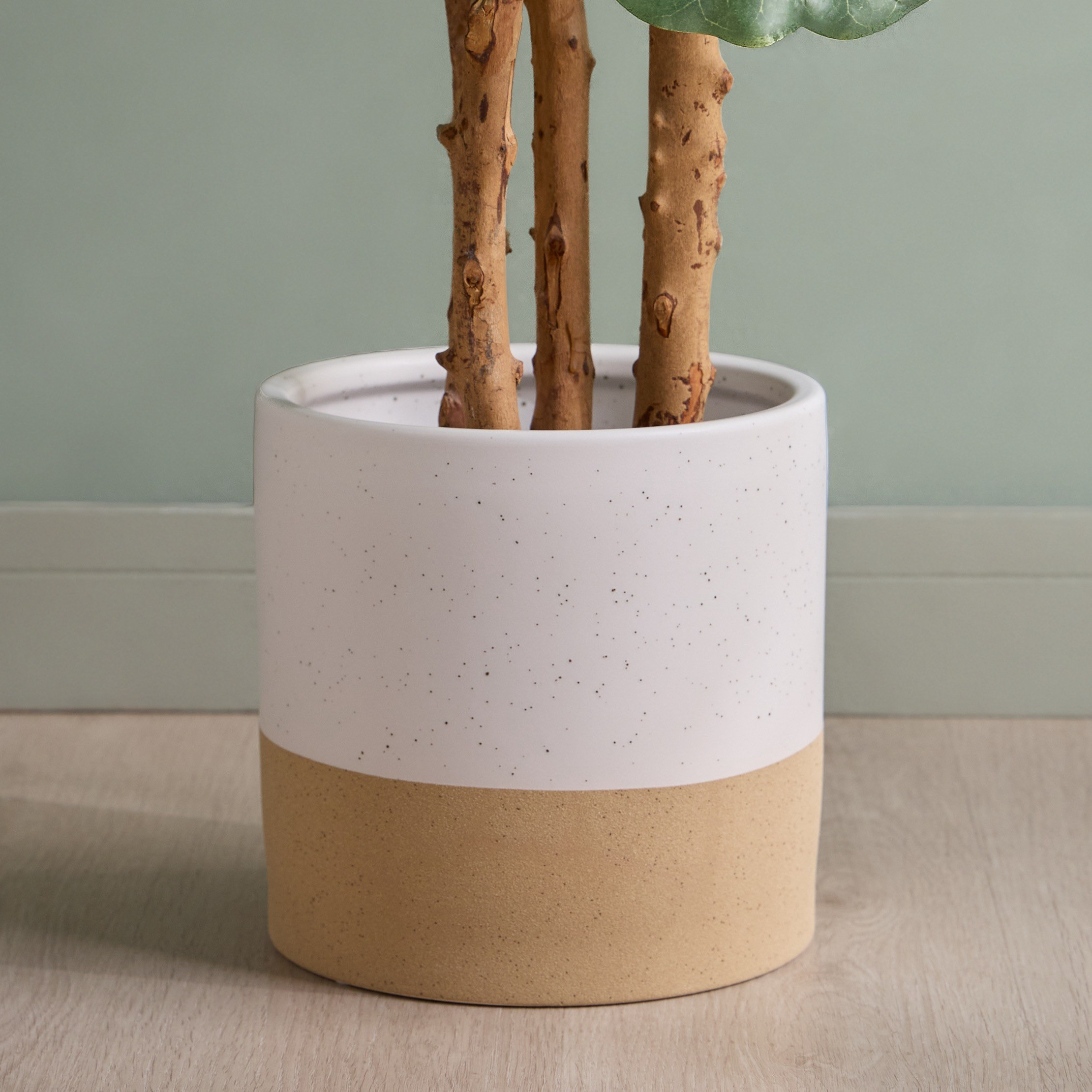 Raha Hudson Ceramic Planter - 23 cm-household-gardenandoutdoor-potsandplanters-planters-image-1