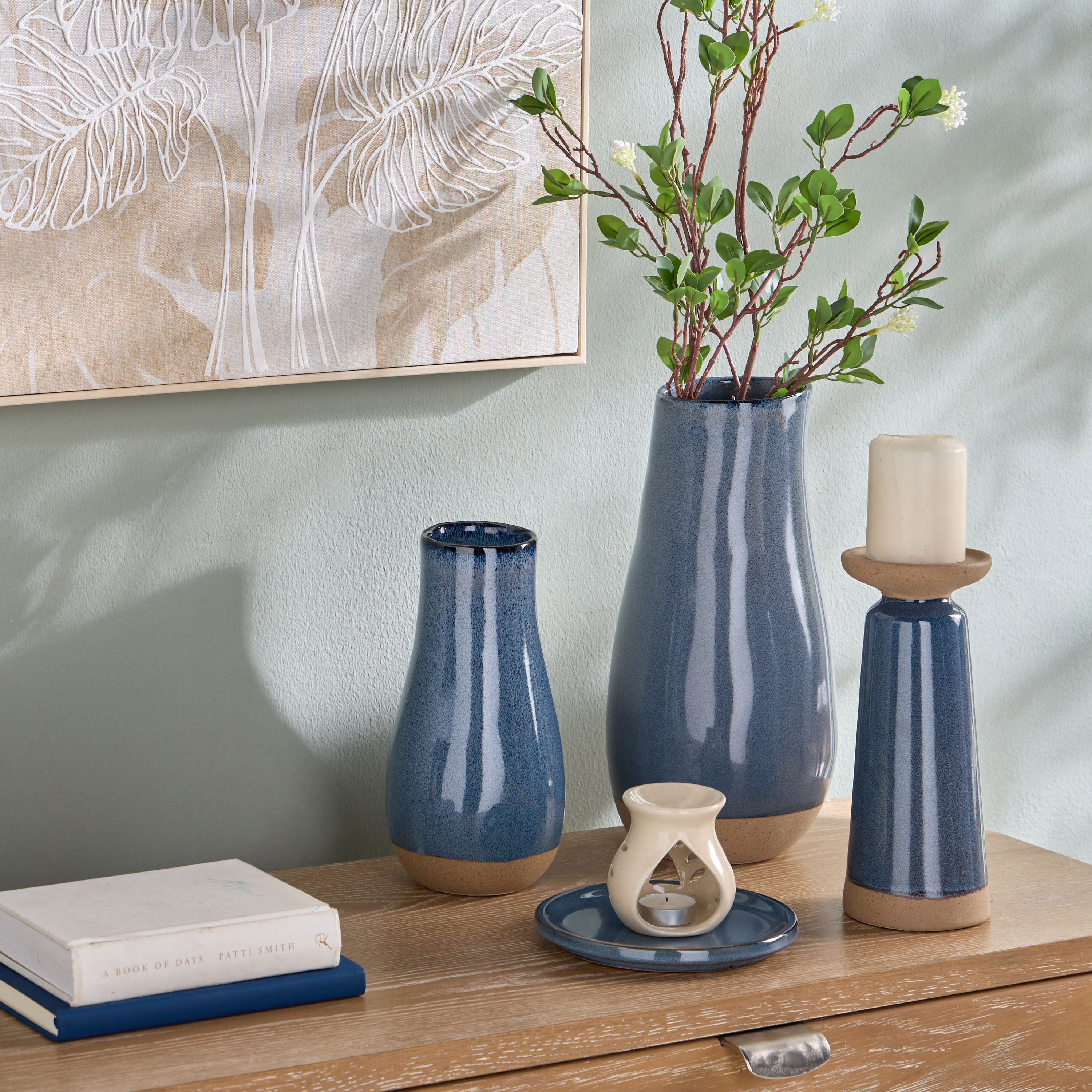 Nouf Paulina Ceramic Vase - 34 cm-household-decor-vasesandbowls-image-3