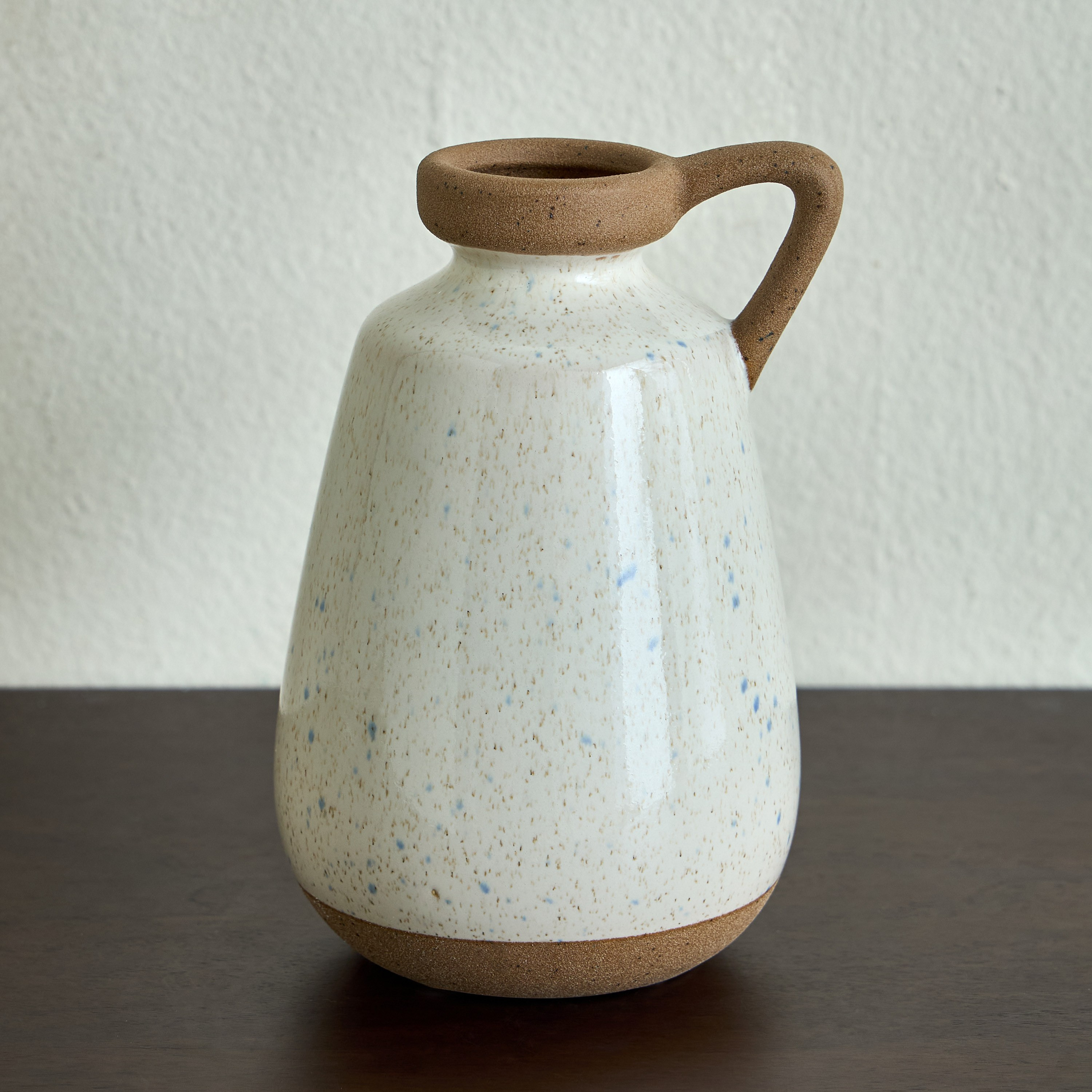 Raha Ceramic Vase - 17 cm-household-decor-vasesandbowls-image-1
