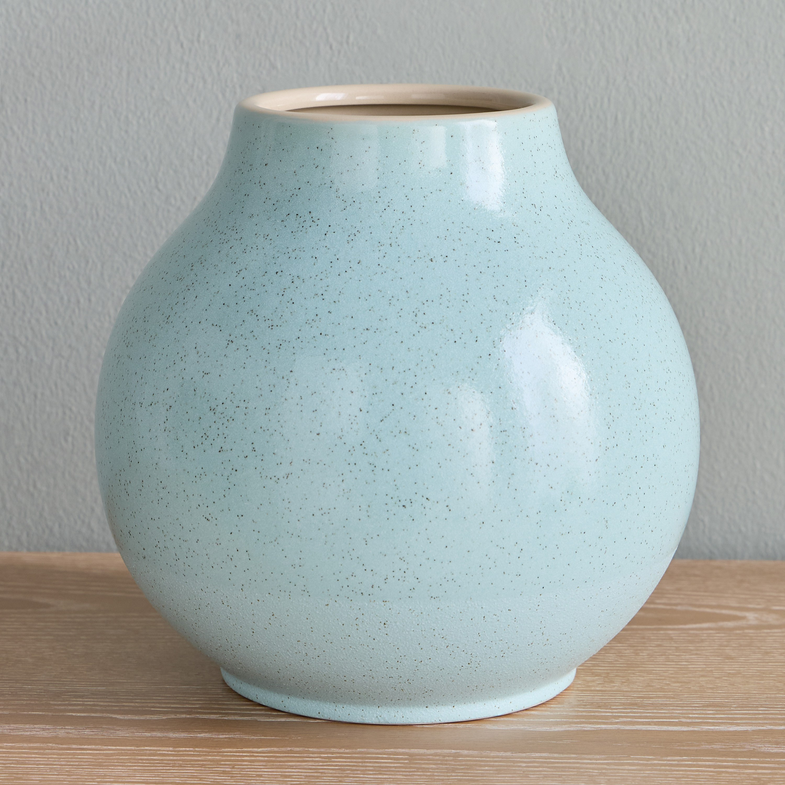 Raha Hudson Ceramic Vase - 25 cm-household-decor-vasesandbowls-image-1