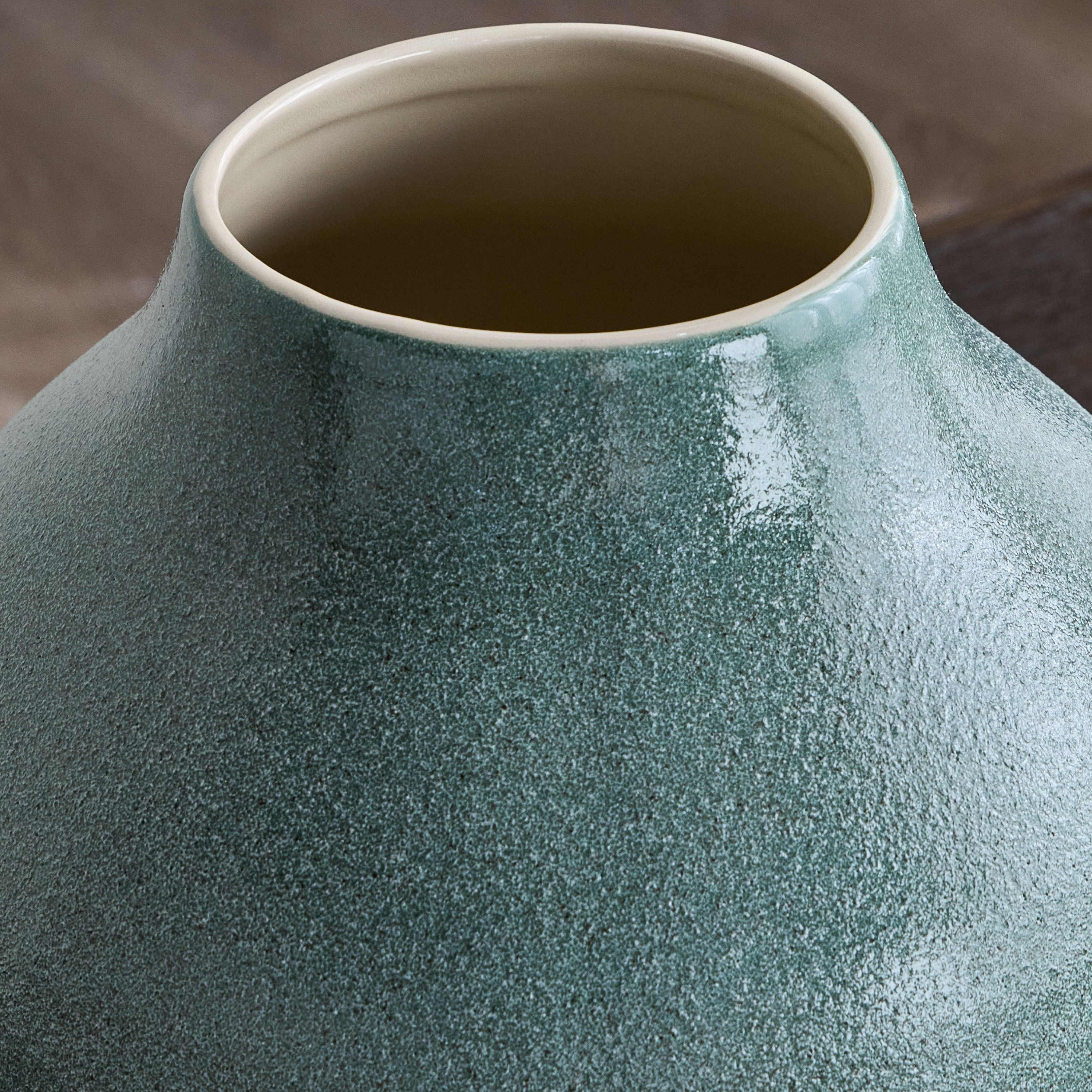 Raha Hudson Ceramic Vase - 28 cm-household-decor-vasesandbowls-image-2