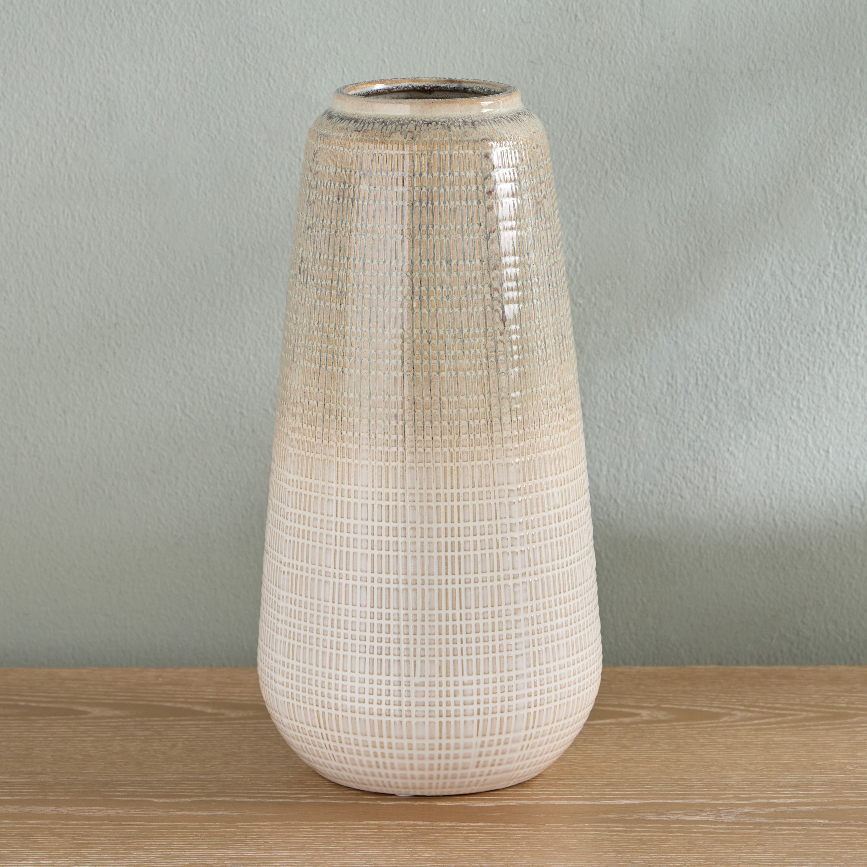 Raha Bailey Ceramic Vase - 38 cm-household-decor-vasesandbowls-image-1