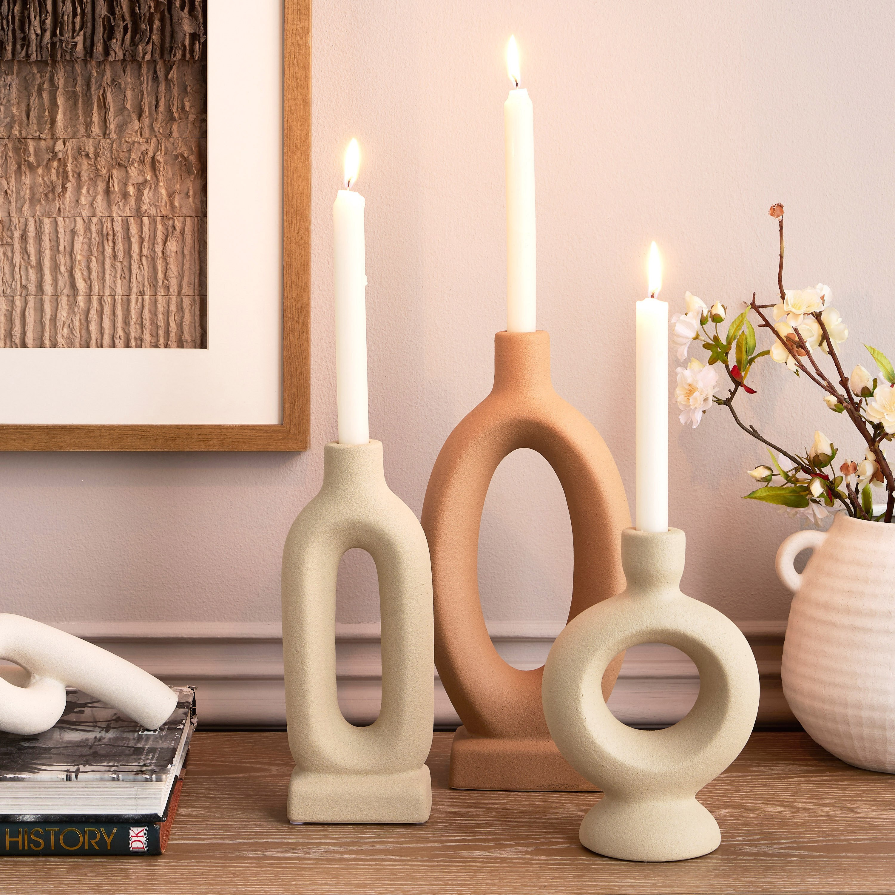 Raha Blake Taper Candleholder-household-decor-candleholdersandlanterns-image-4