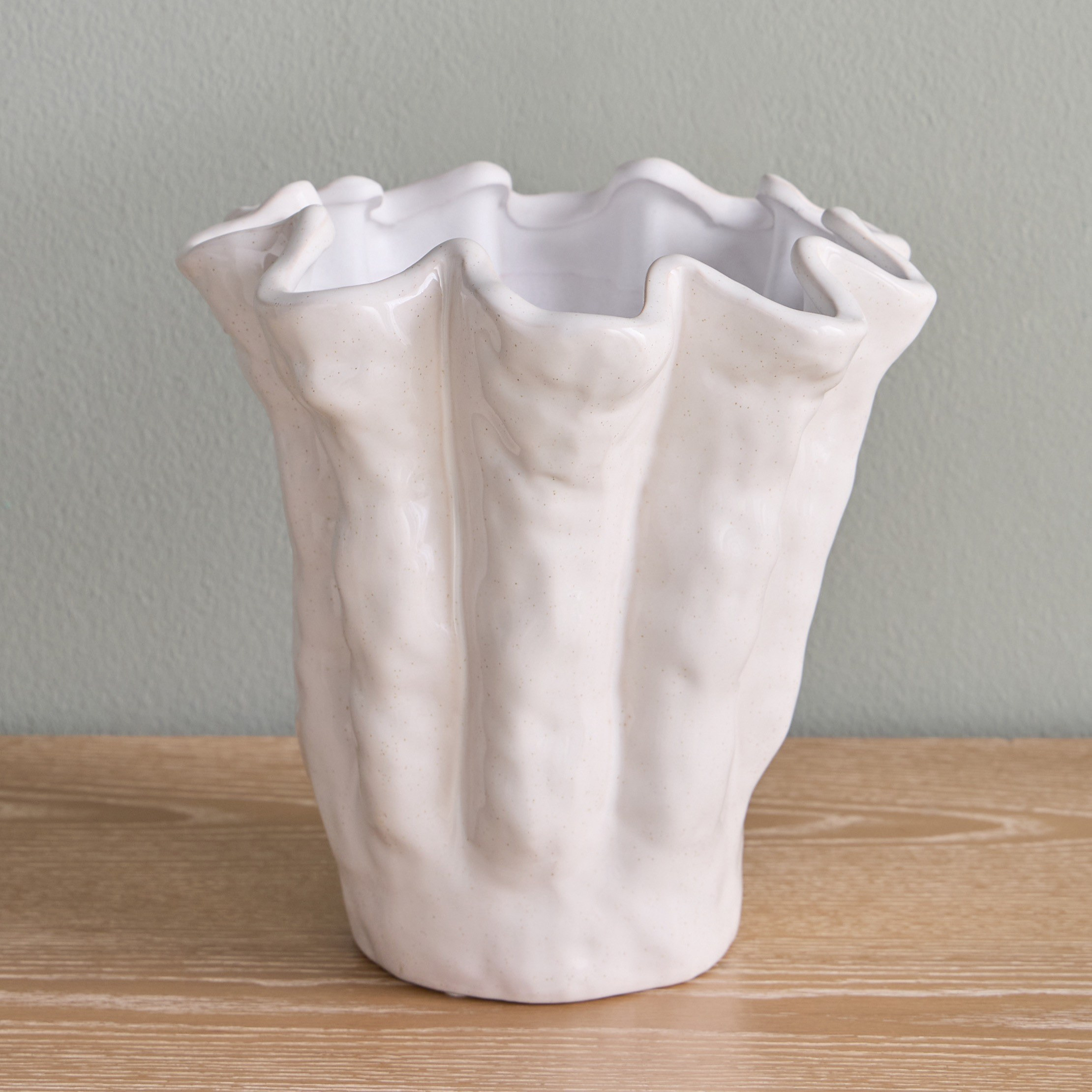 Raha Bailey Ceramic Vase - 28 cm-household-decor-vasesandbowls-image-1