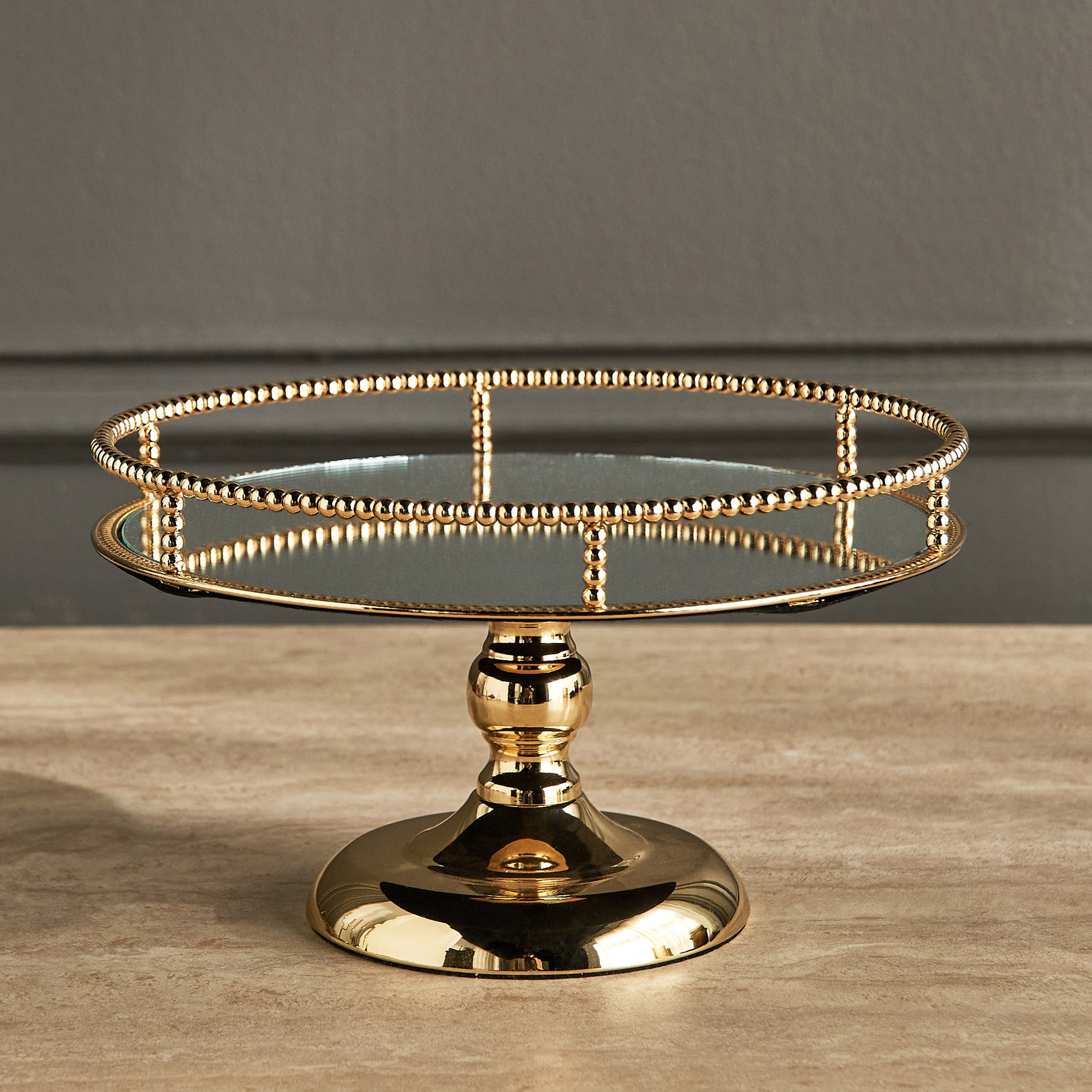 Fatima Beaded Decorative Platter-household-decor-boxesandtrays-image-1