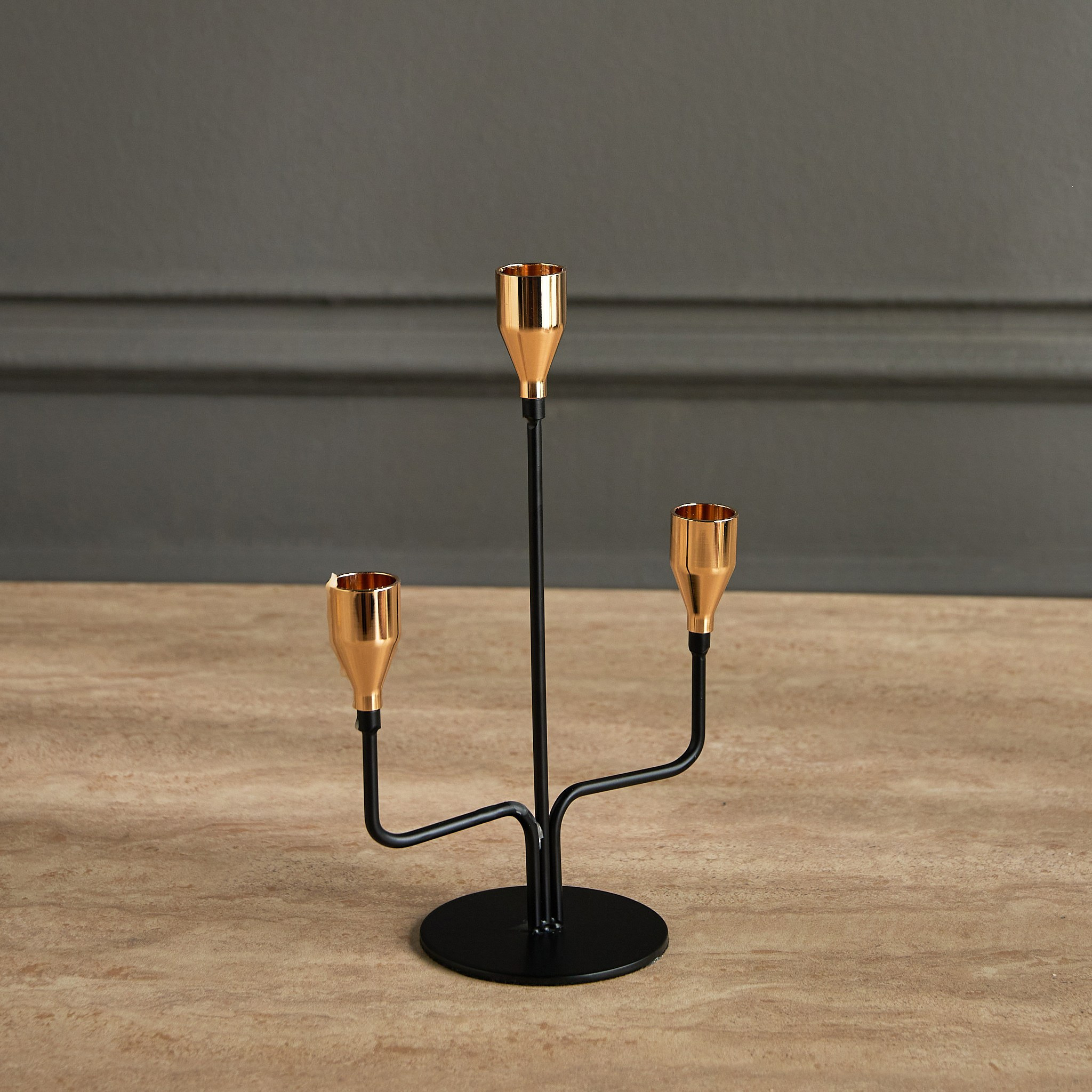 Fatima Halston Taper Candleholder-household-decor-candleholdersandlanterns-image-2