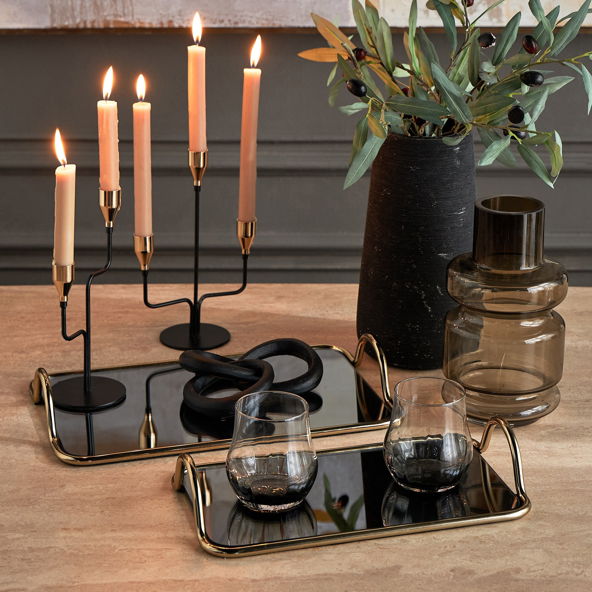 Fatima Halston Taper Candleholder-household-decor-candleholdersandlanterns-image-3