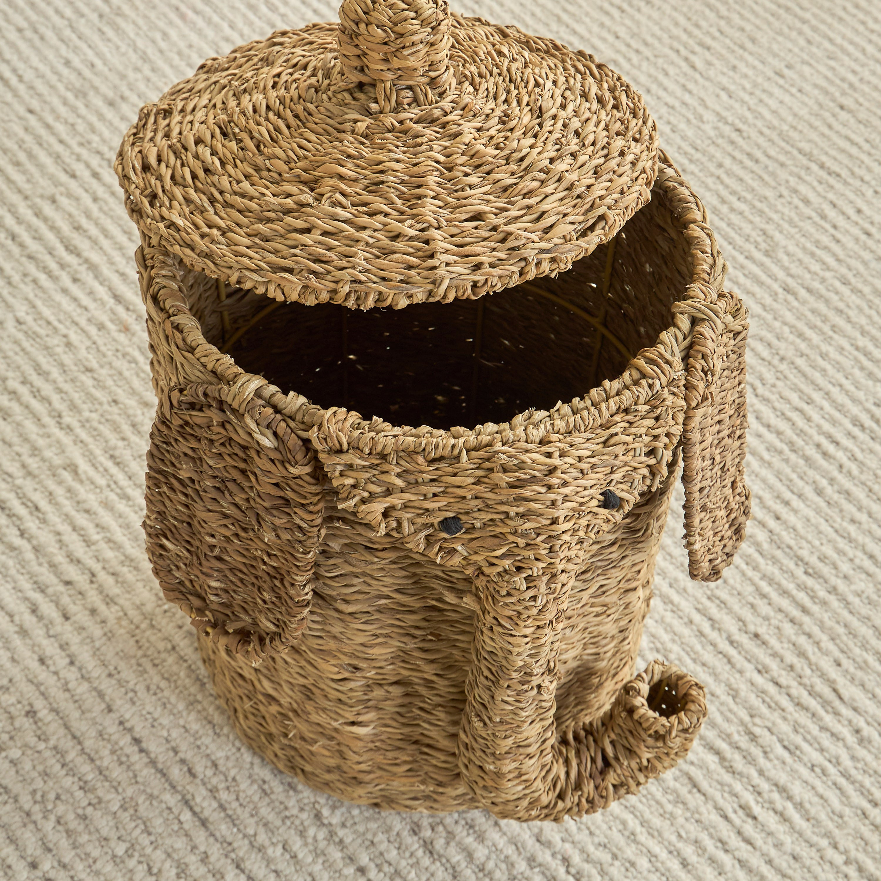 سلة تخزين بتصميم فيل-kids-bathandstorage-storage-binsandbaskets-image-3