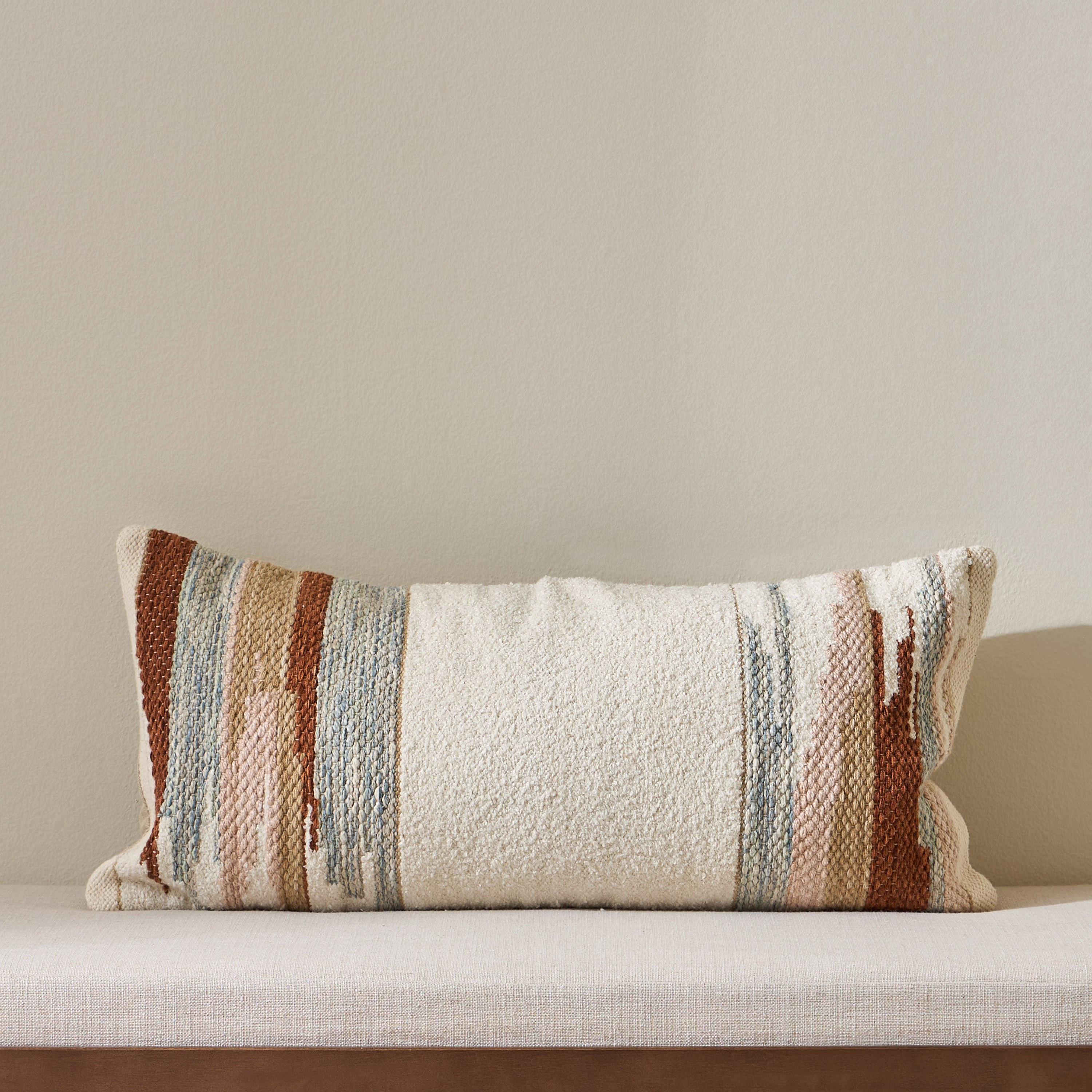 غطاء وسادة محاك يدويا - كاهلاني - 35x90 سم-household-cushionsandthrows-cushioncovers-image-1