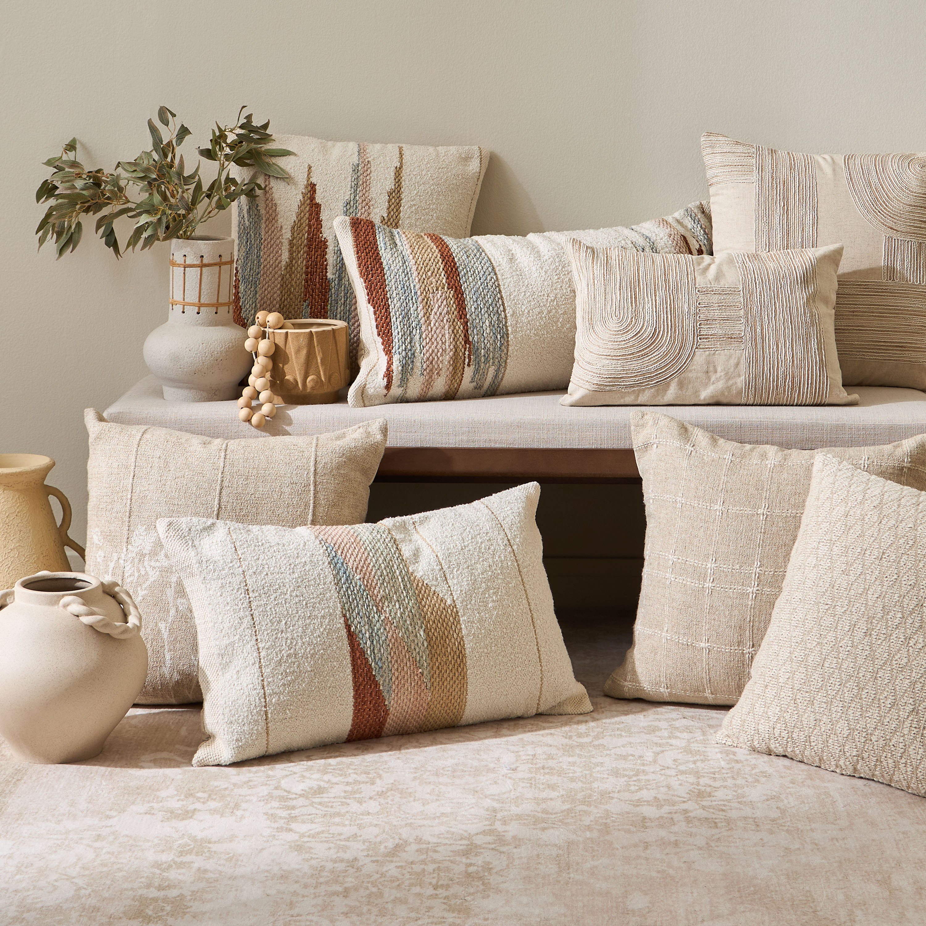 غطاء وسادة محاك يدويا - كاهلاني - 35x90 سم-household-cushionsandthrows-cushioncovers-image-4