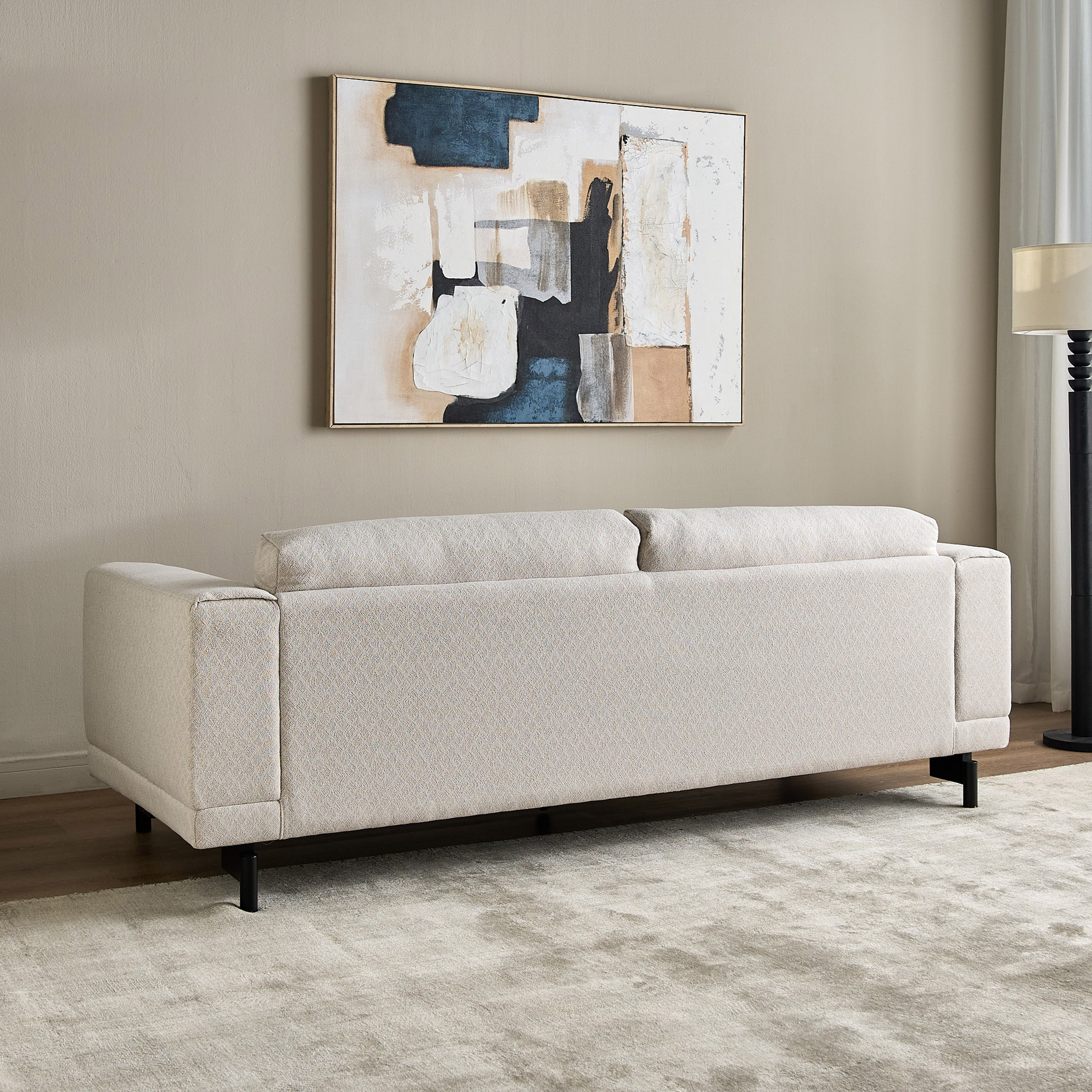 كنبة قماش 3 مقاعد - بورت-furniture-sofaandseating-sofasandsofasets-image-3