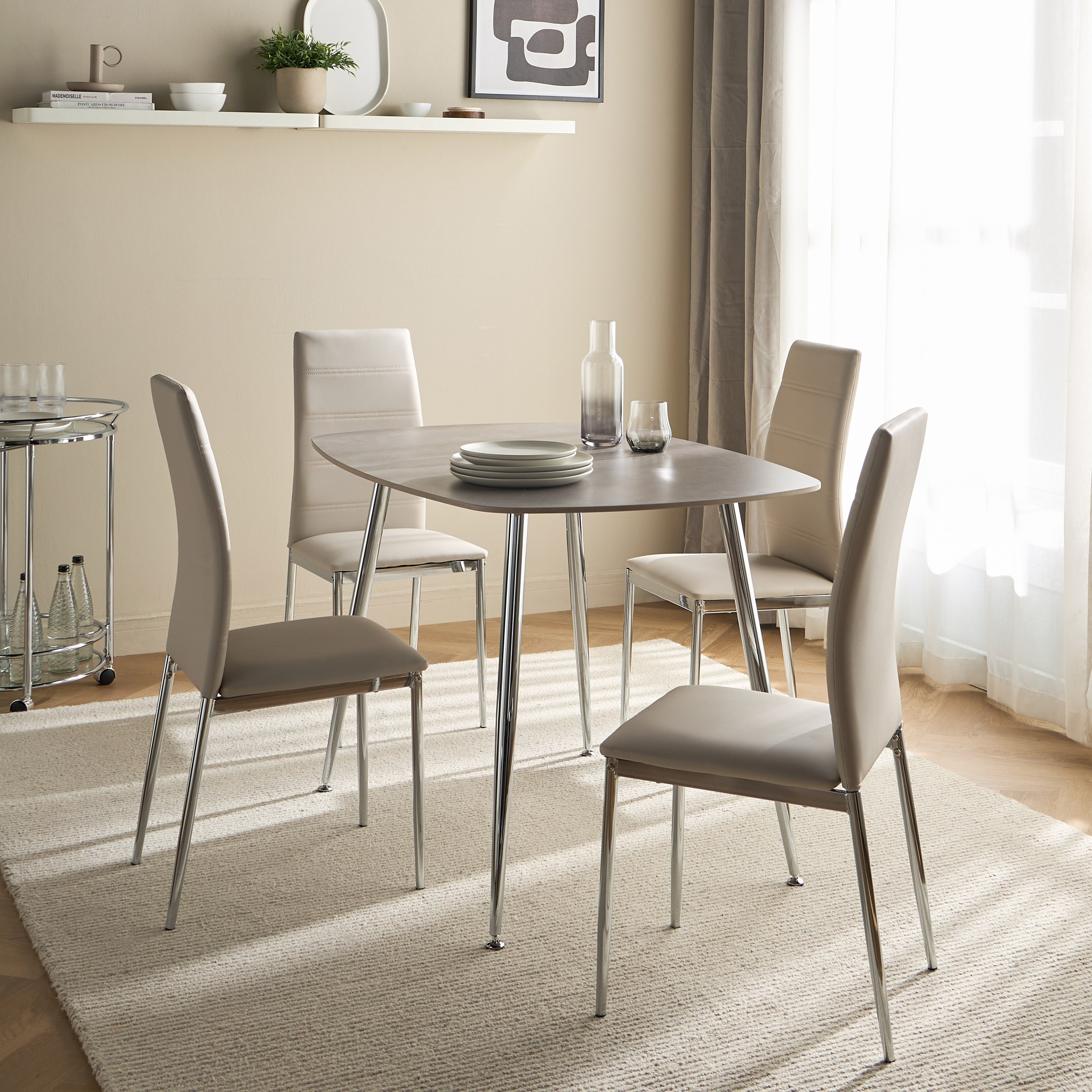 Warden 4-Seater Sintered Stone Top Dining Set-furniture-diningroom-diningsets-image-9