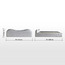 Vogue Wave Super King Modular Bed Base - 200x200 cm-furniture-modular-modularbeds-vogue-image-8
