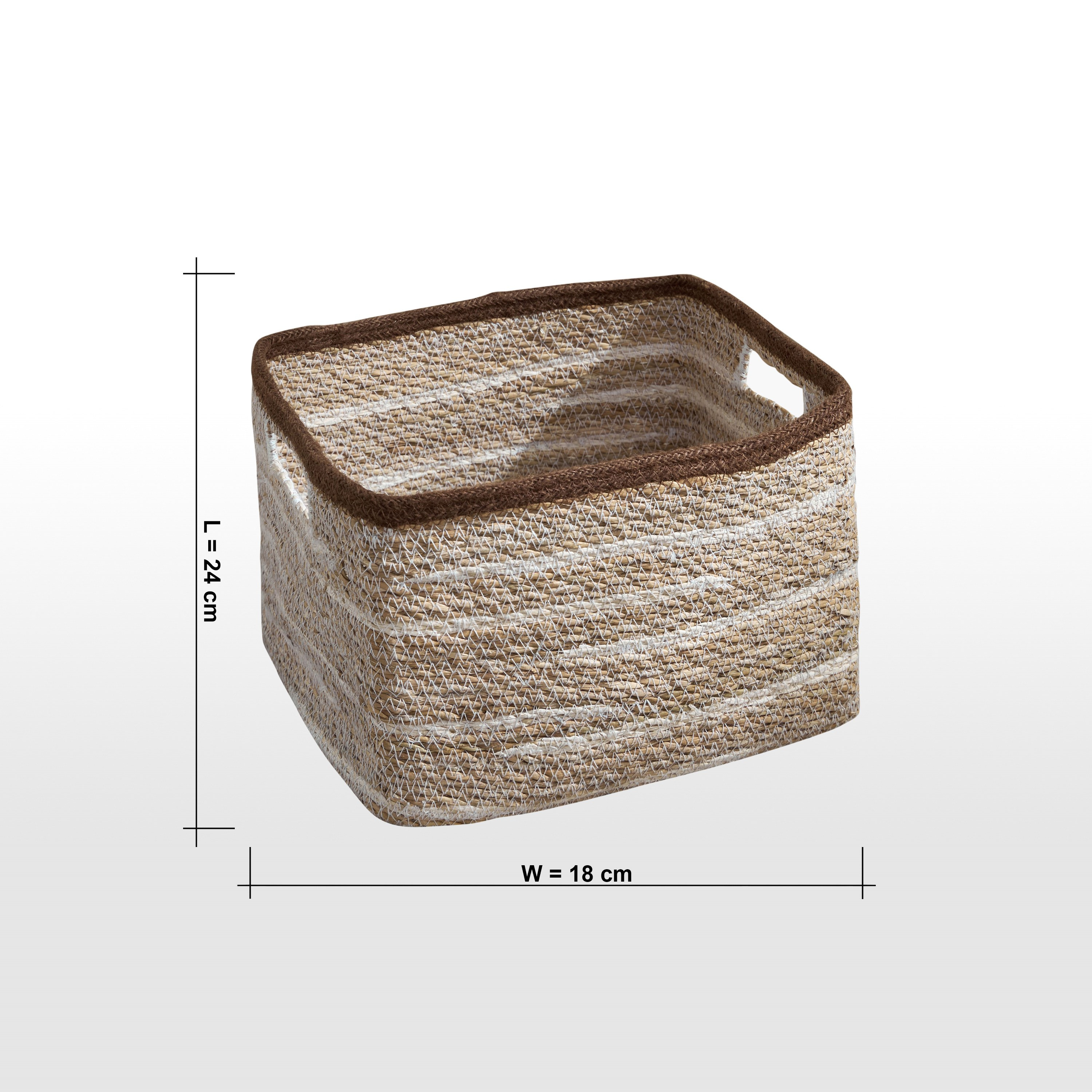 Shoko Storage Basket - 24x18x16 cm-household-storage-storagesolutions-storageboxesandbaskets-image-4
