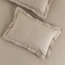 طقم غطاء وسادة قياسي قطعتين من القطن بيركال عدد خيوط 325 - إترنيتي - 50×75 سم-household-bedding-sheetsandpillowcases-pillowcases-image-3